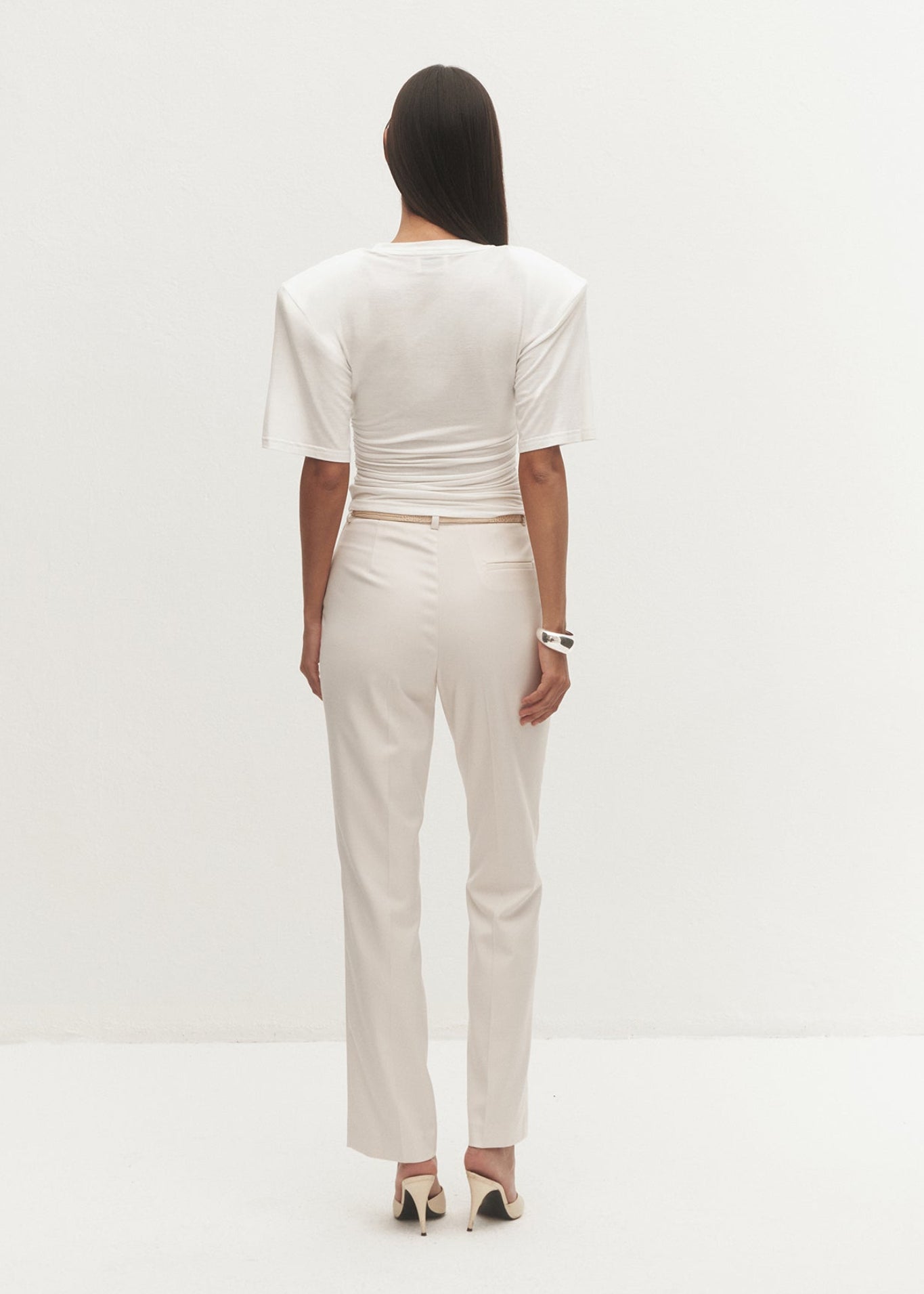 SPODNIE LUMA ECRU LECOLLET