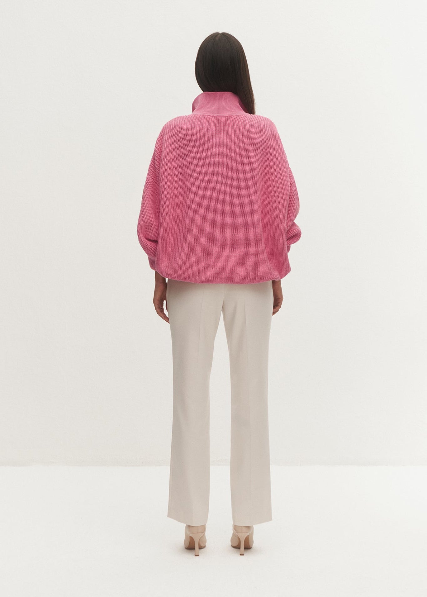 SWETER POLO ZURI PINK LECOLLET