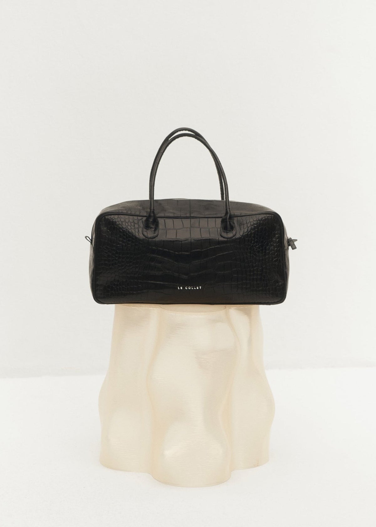 TORBA VERONA CROCO BLACK LECOLLET