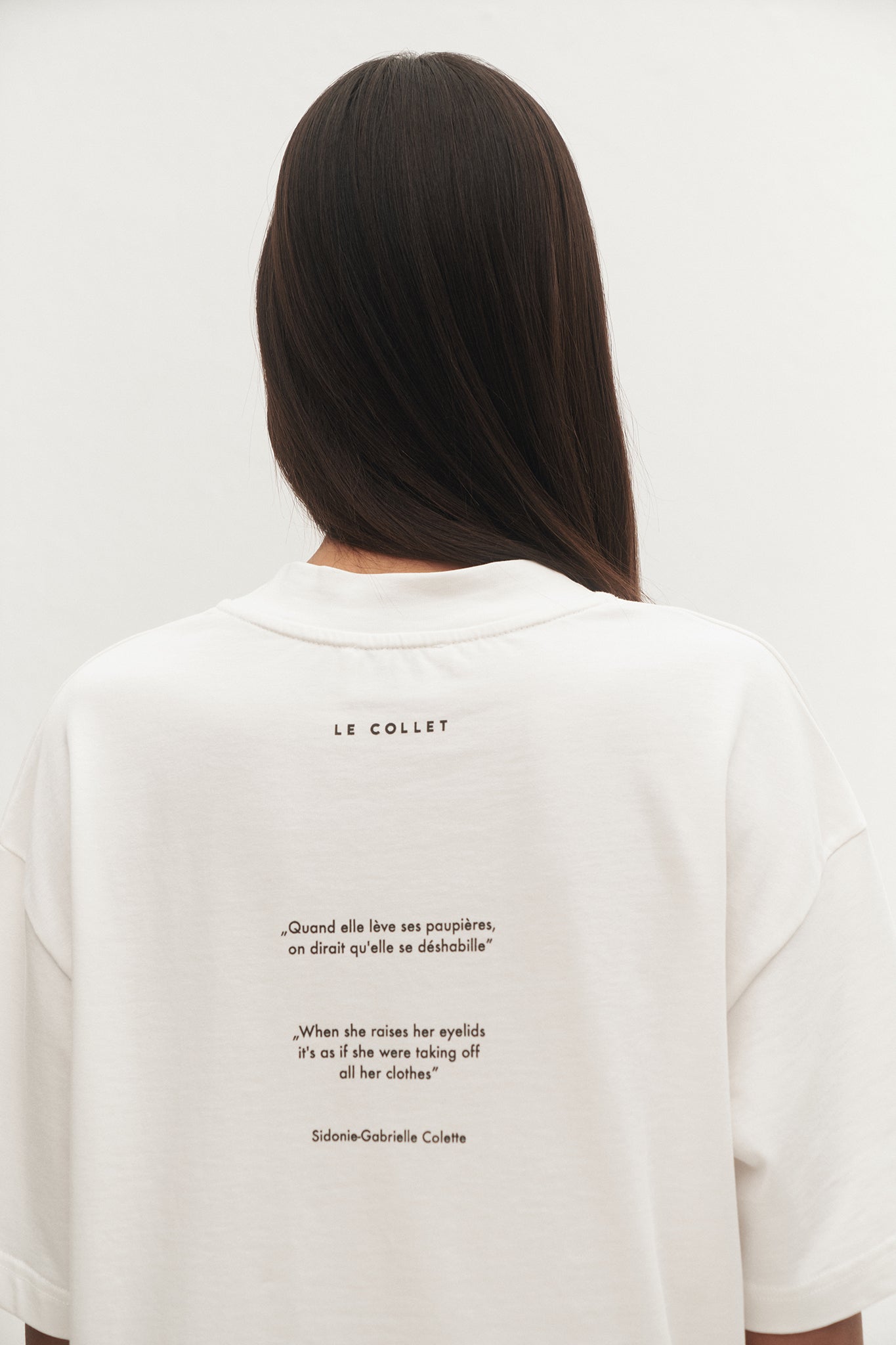 T-SHIRT GABRIELLE LIGHT ECRU LECOLLET