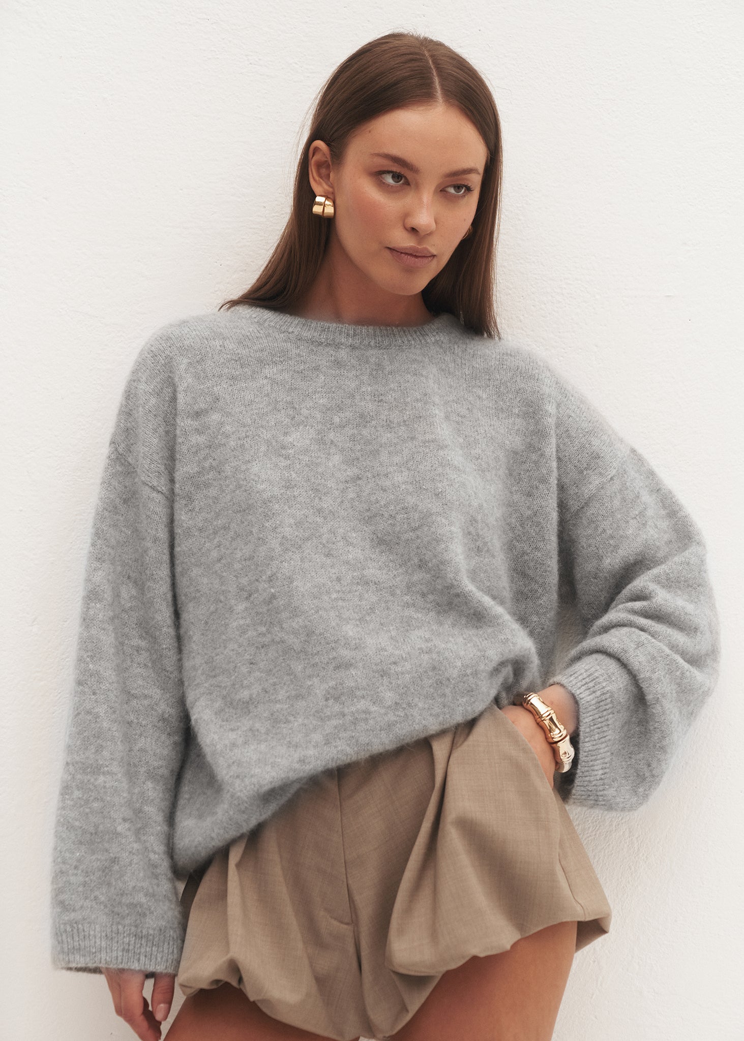 SWETER DIANA GREY LECOLLET
