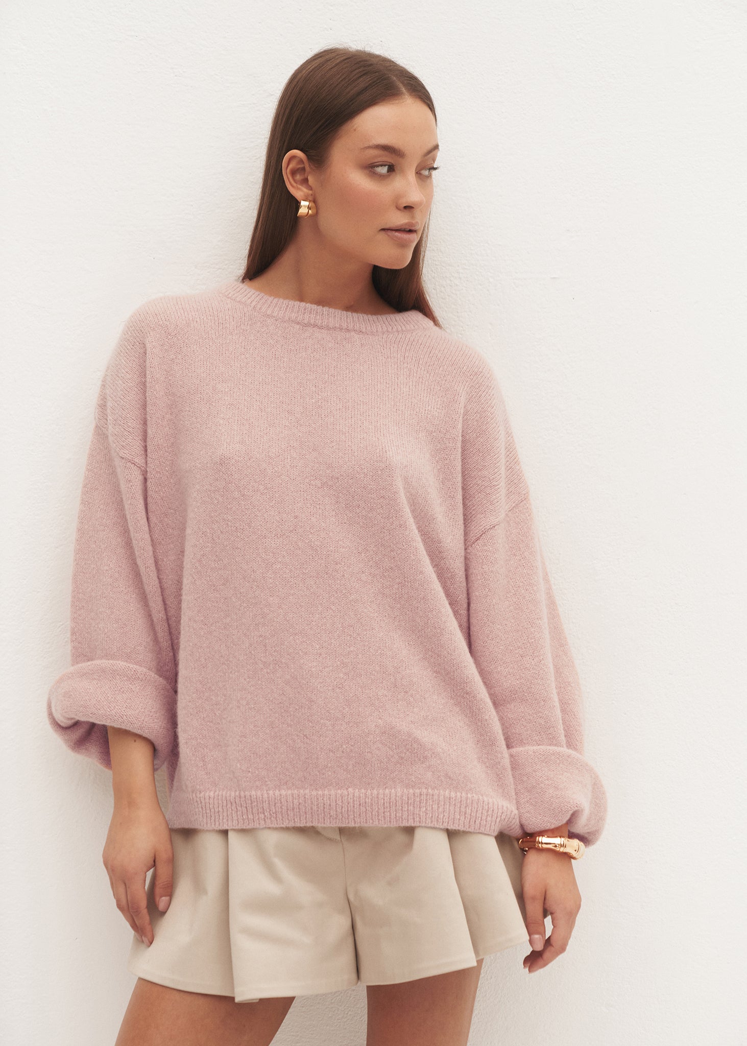 SWETER DIANA DIRTY PINK LECOLLET
