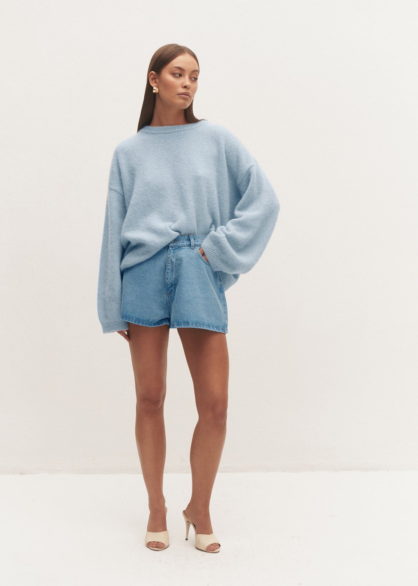 SWETER DIANA BABY BLUE LECOLLET