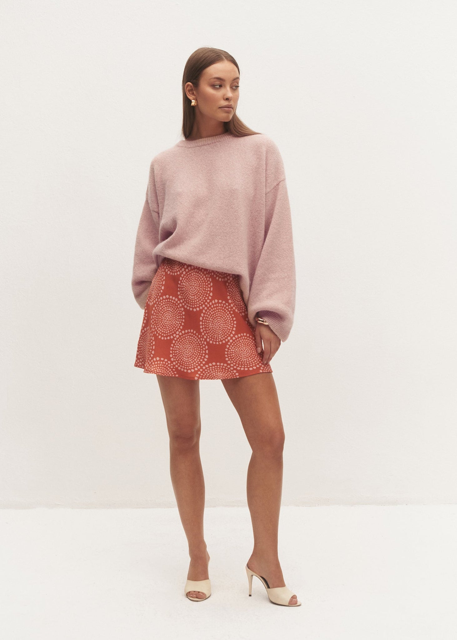 SWETER DIANA DIRTY PINK LECOLLET