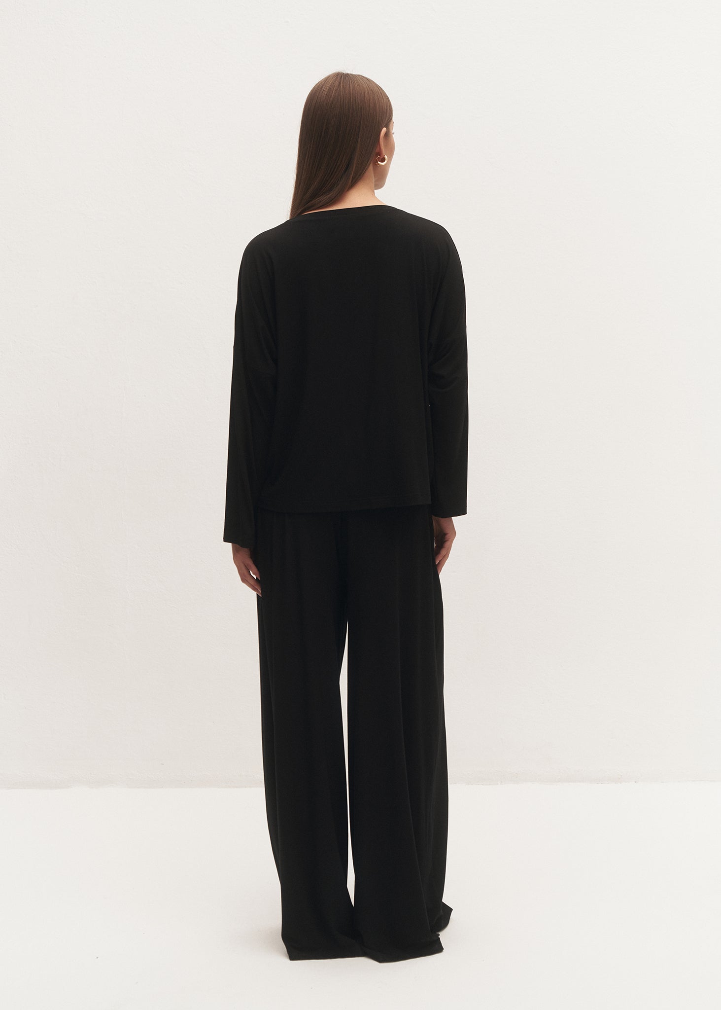 LONGSLEEVE TONIA BAMBOO BLACK LECOLLET