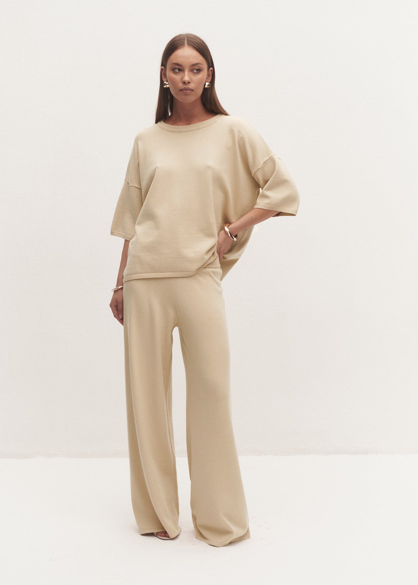 SPODNIE PENIDA BEIGE LECOLLET