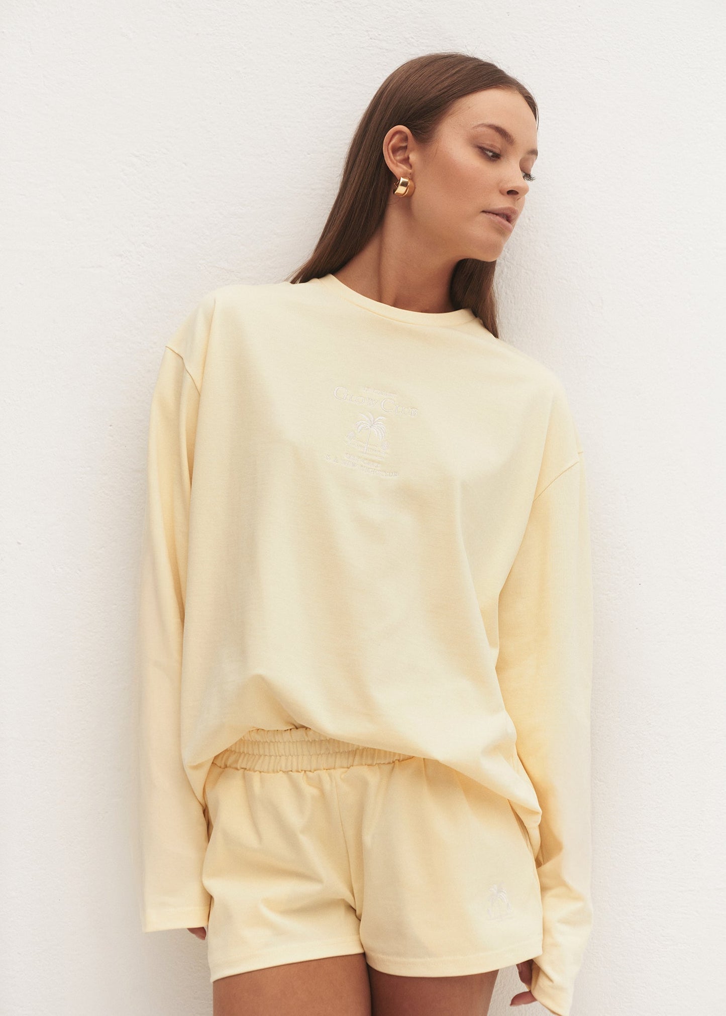 SZORTY MALMO II GLOW CLUB YELLOW PASTEL LECOLLET