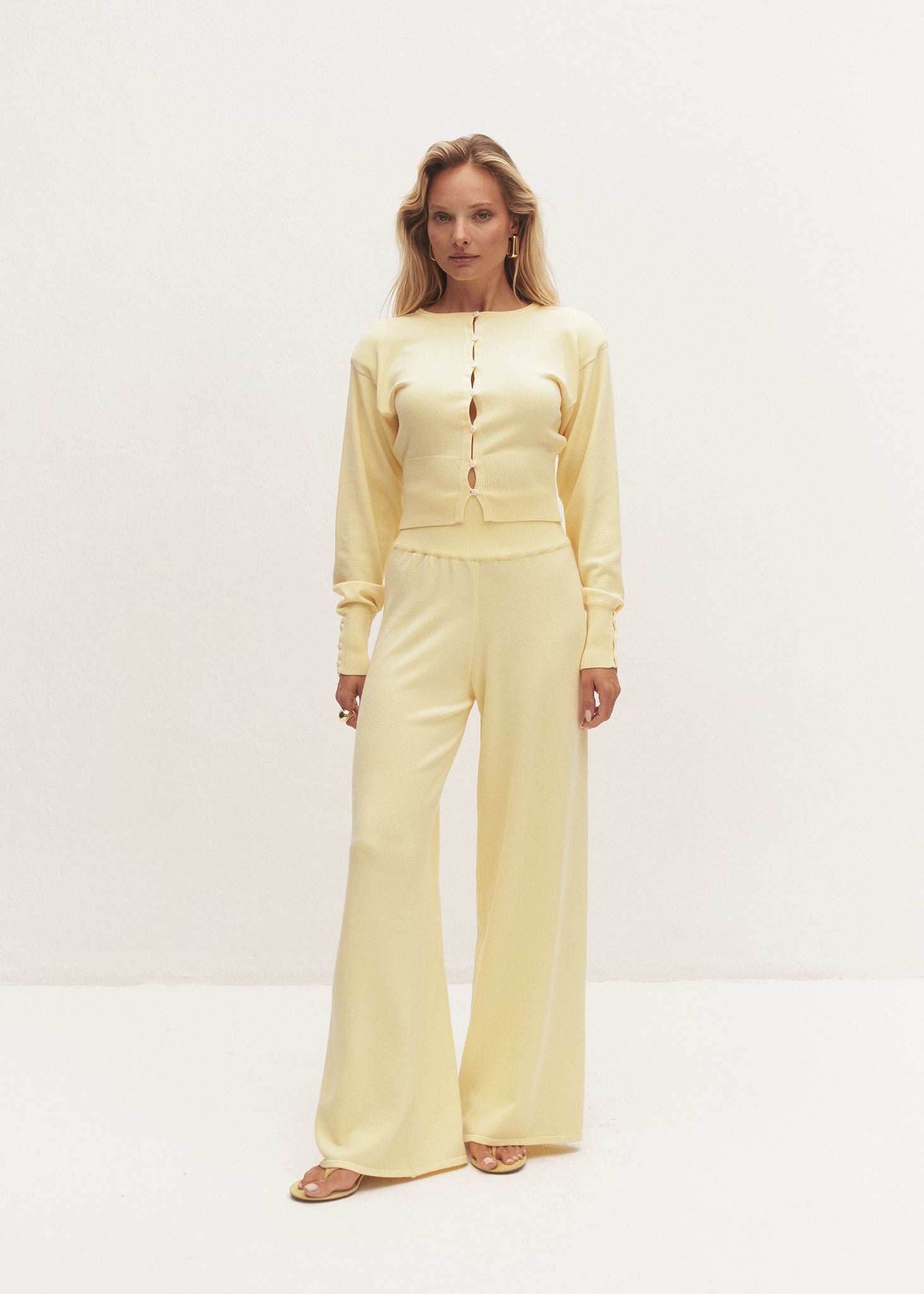 KARDIGAN MARFA YELLOW LECOLLET