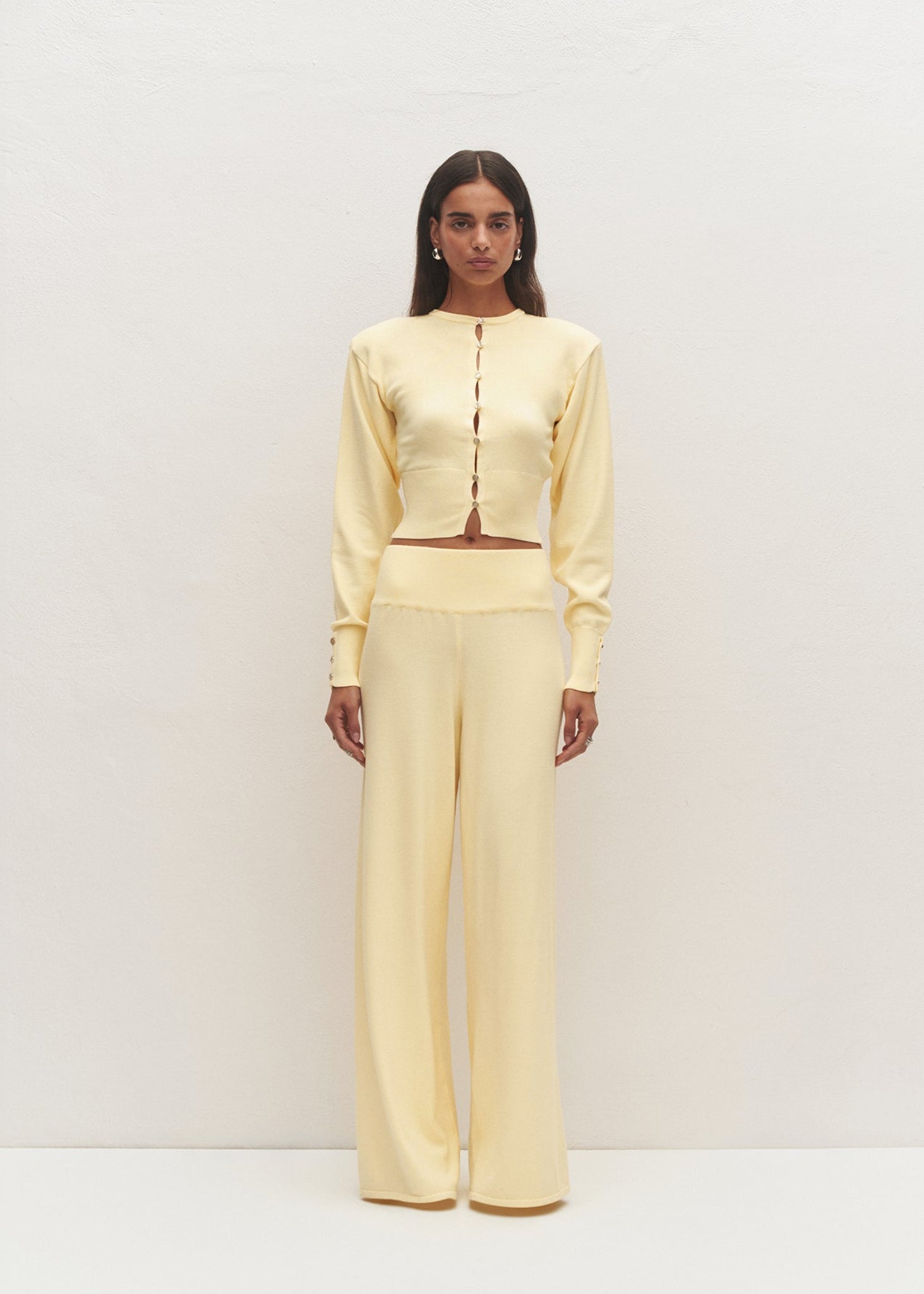 KARDIGAN MARFA YELLOW LECOLLET