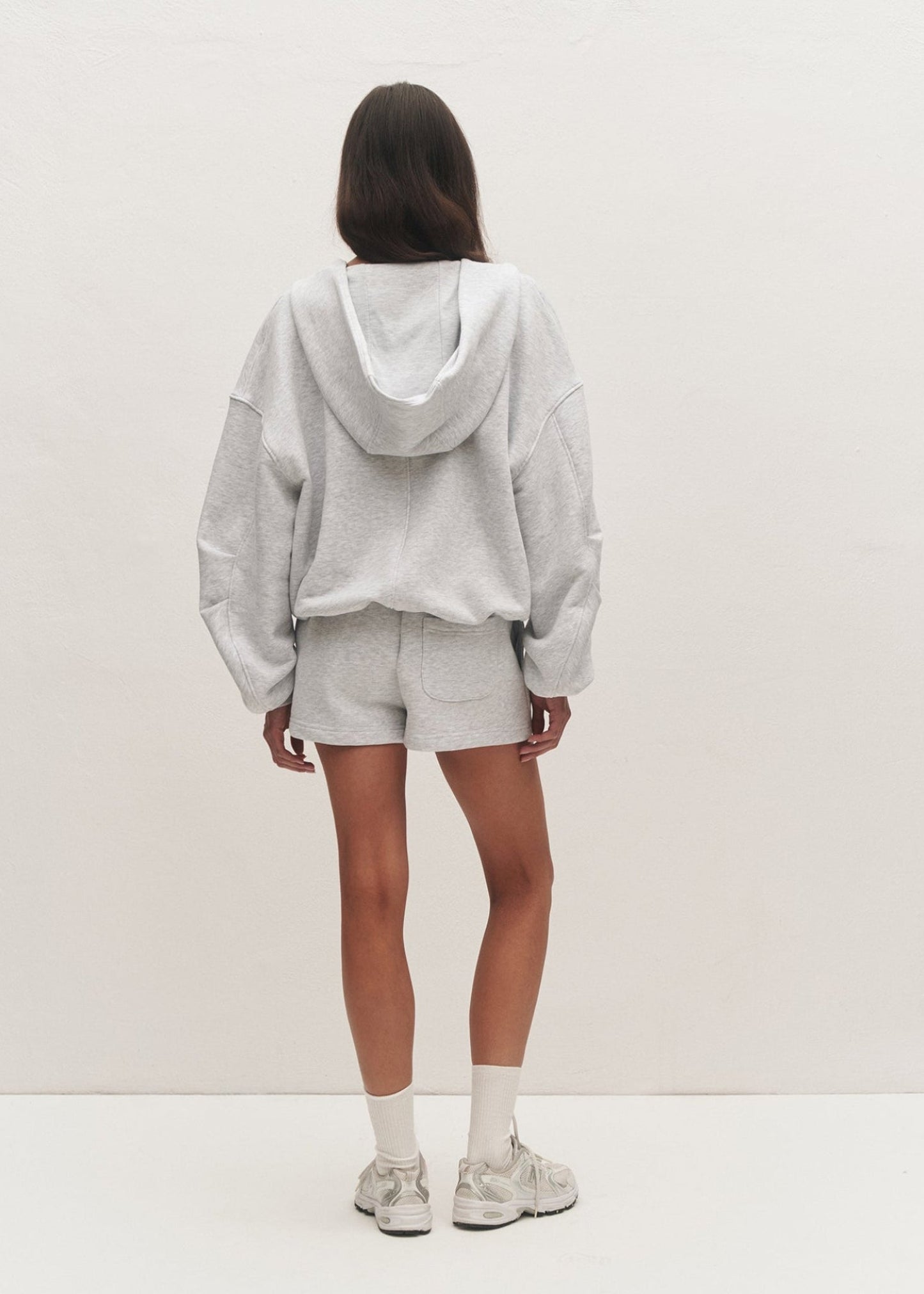 SPODENKI TOMZI GREY MELANGE LECOLLET