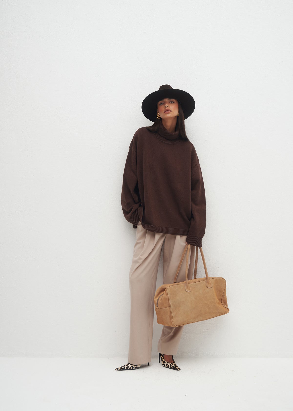 TORBA VERONA BEIGE SUEDE