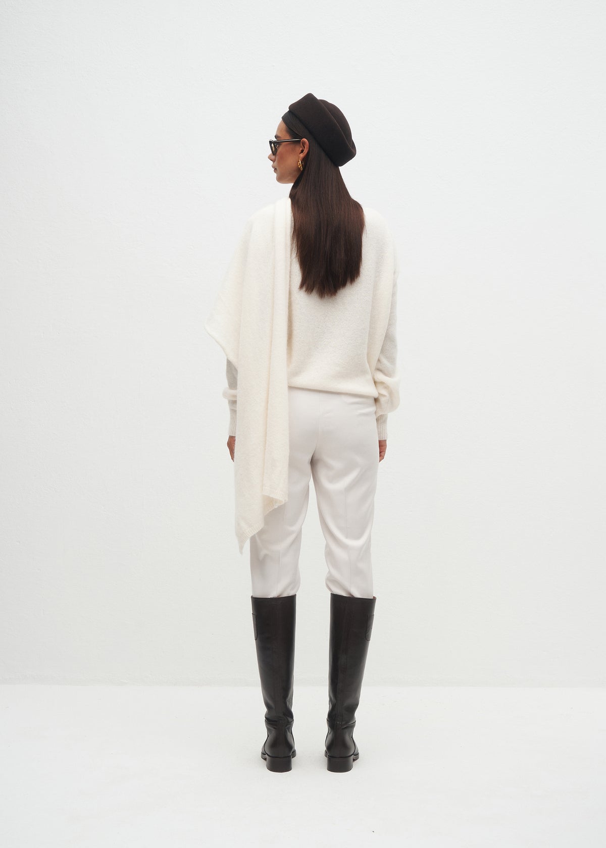 SWETER ISOLDE ALPACA ECRU