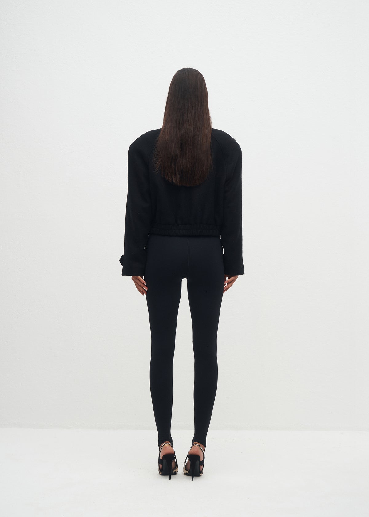 KURTKA LARGO WOOL BLACK