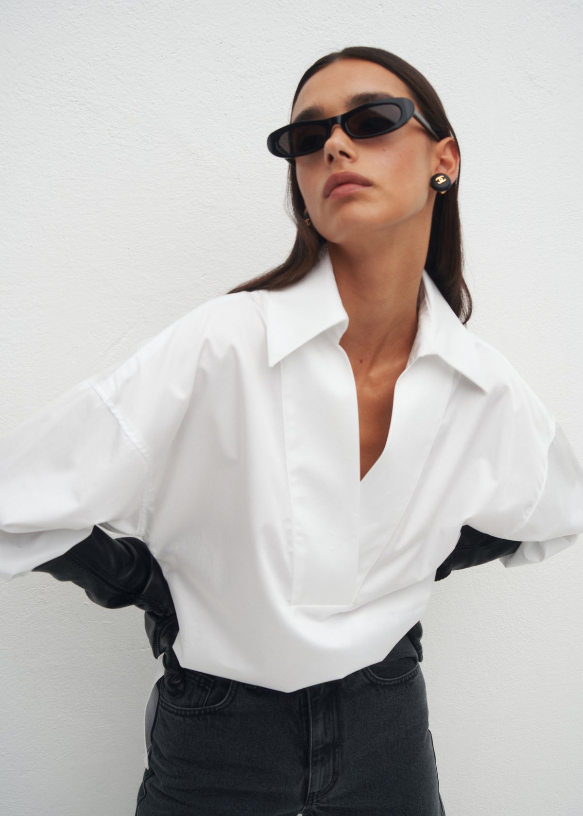 KOSZULA ADO WHITE