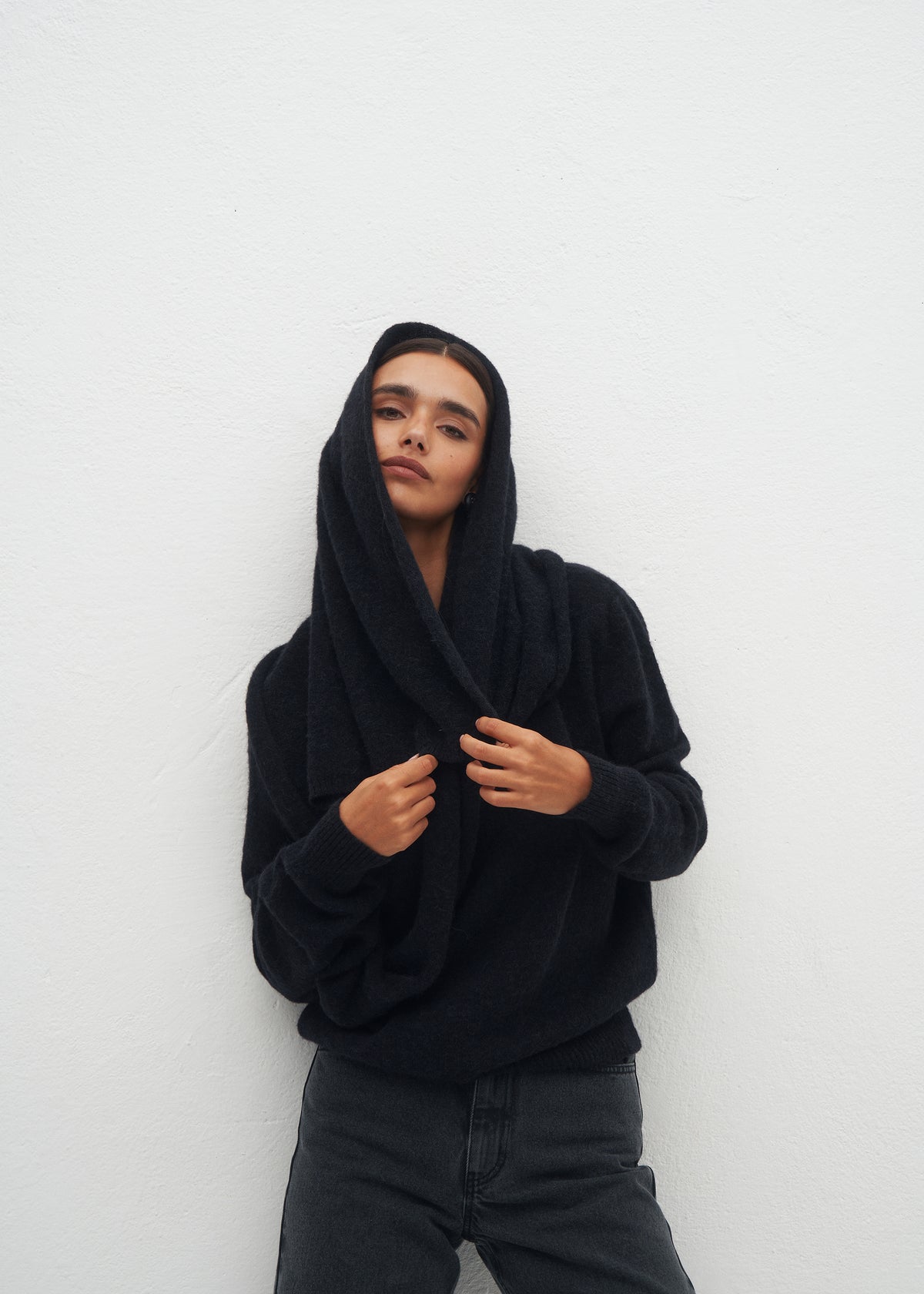 SWETER ISOLDE ALPACA BLACK