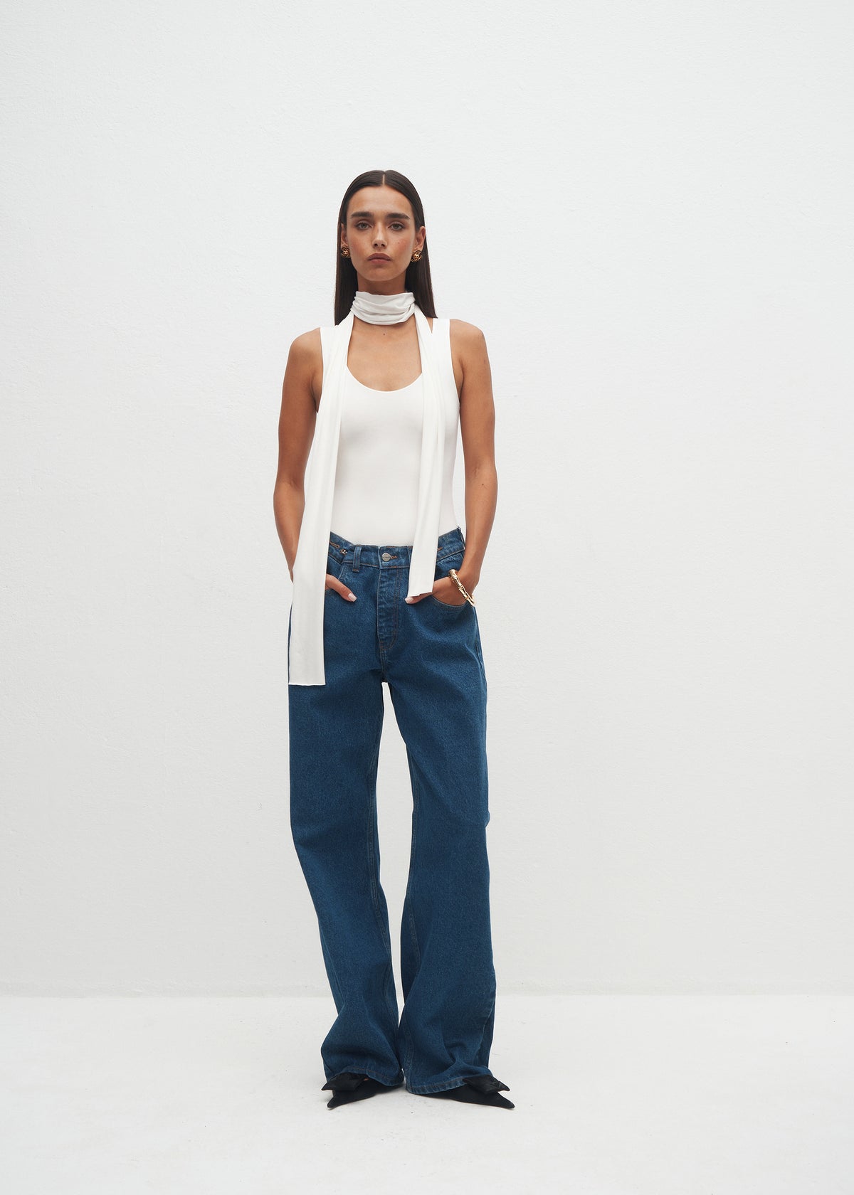 OPHELIA ECRU BODYSUIT