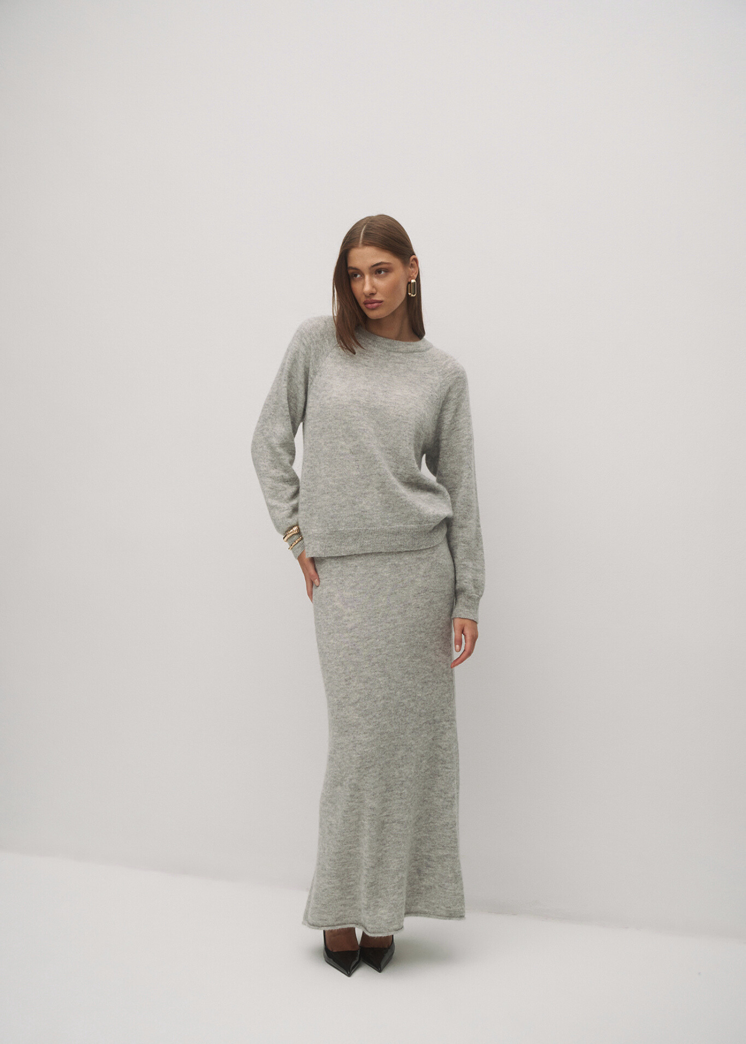 SWETER AVILA LIGHT GREY LECOLLET