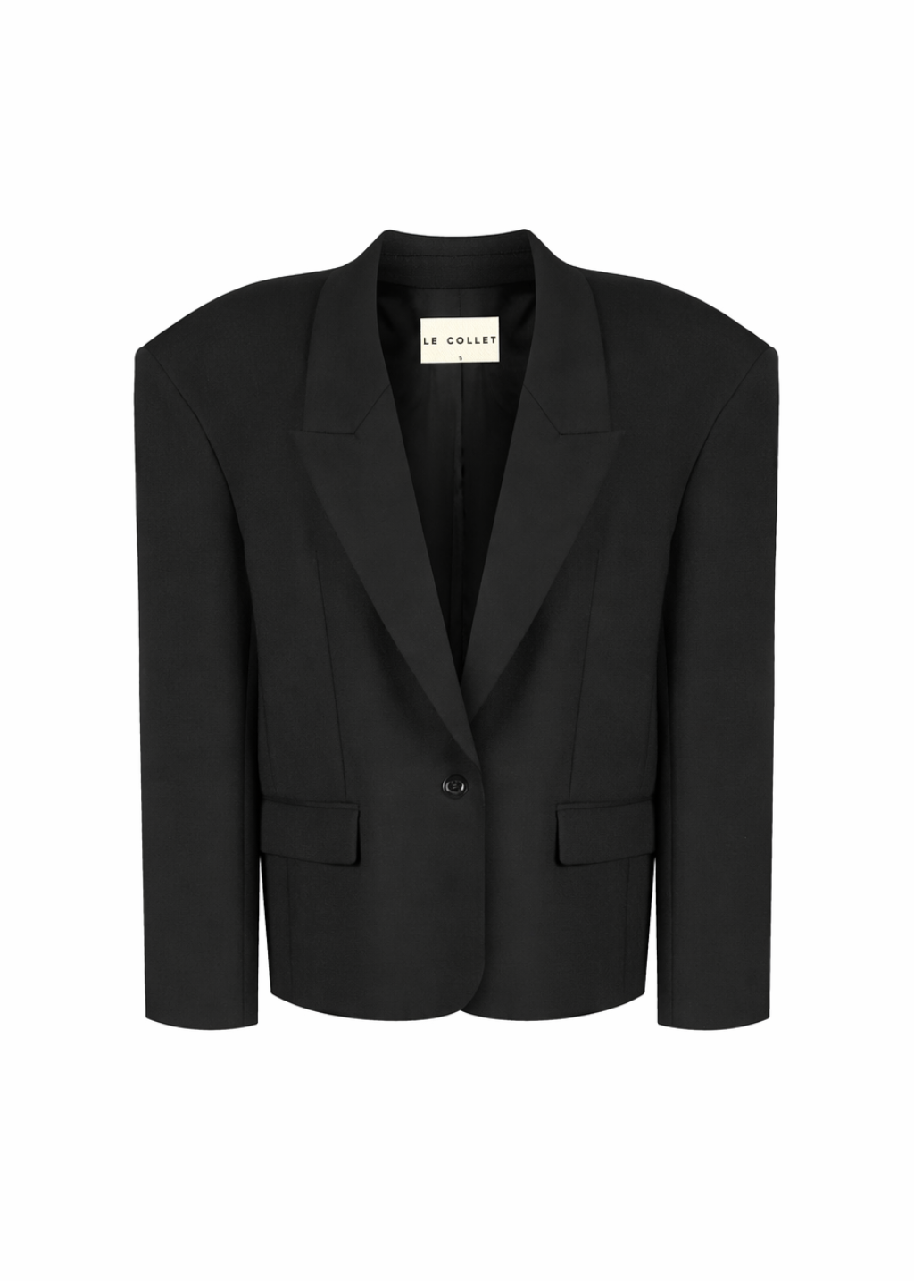 MARYNARKA ANDERSON WOOL BLACK LECOLLET