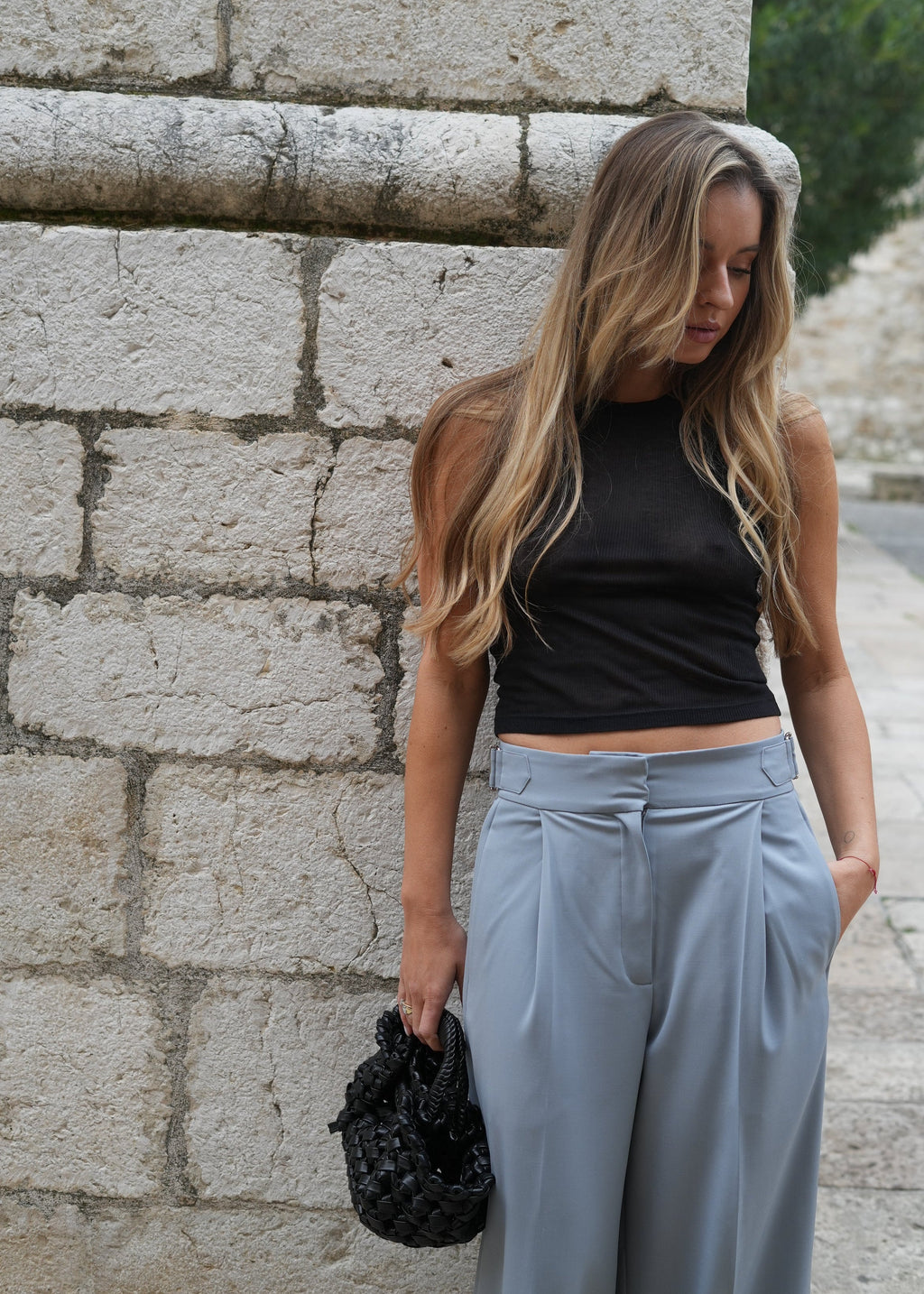 TOP TORI CASHMERE BLACK LECOLLET