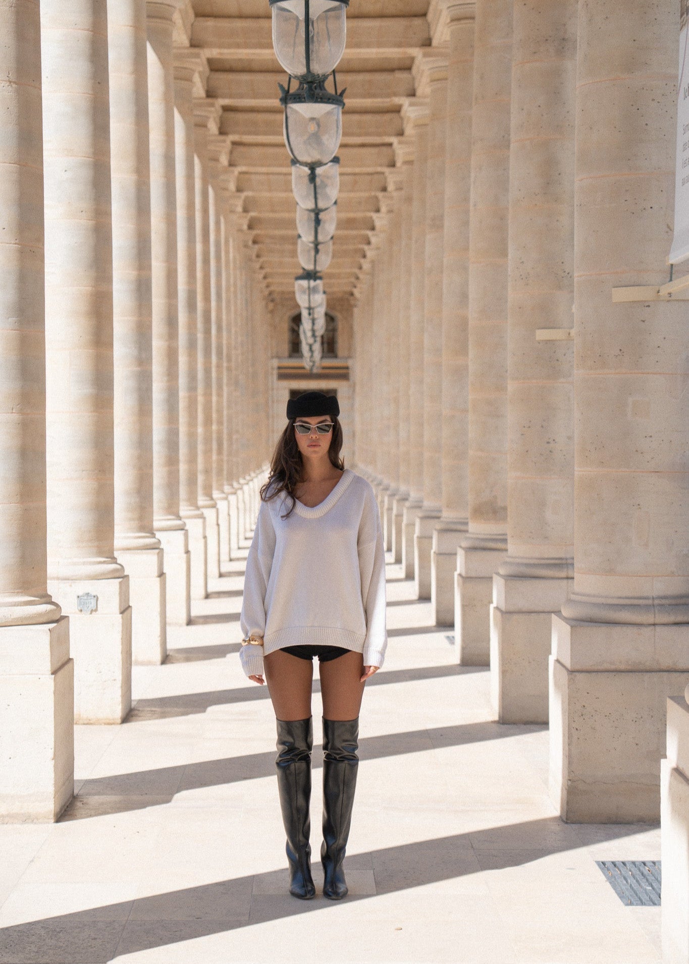 KOZAKI ROMANA BLACK LECOLLET