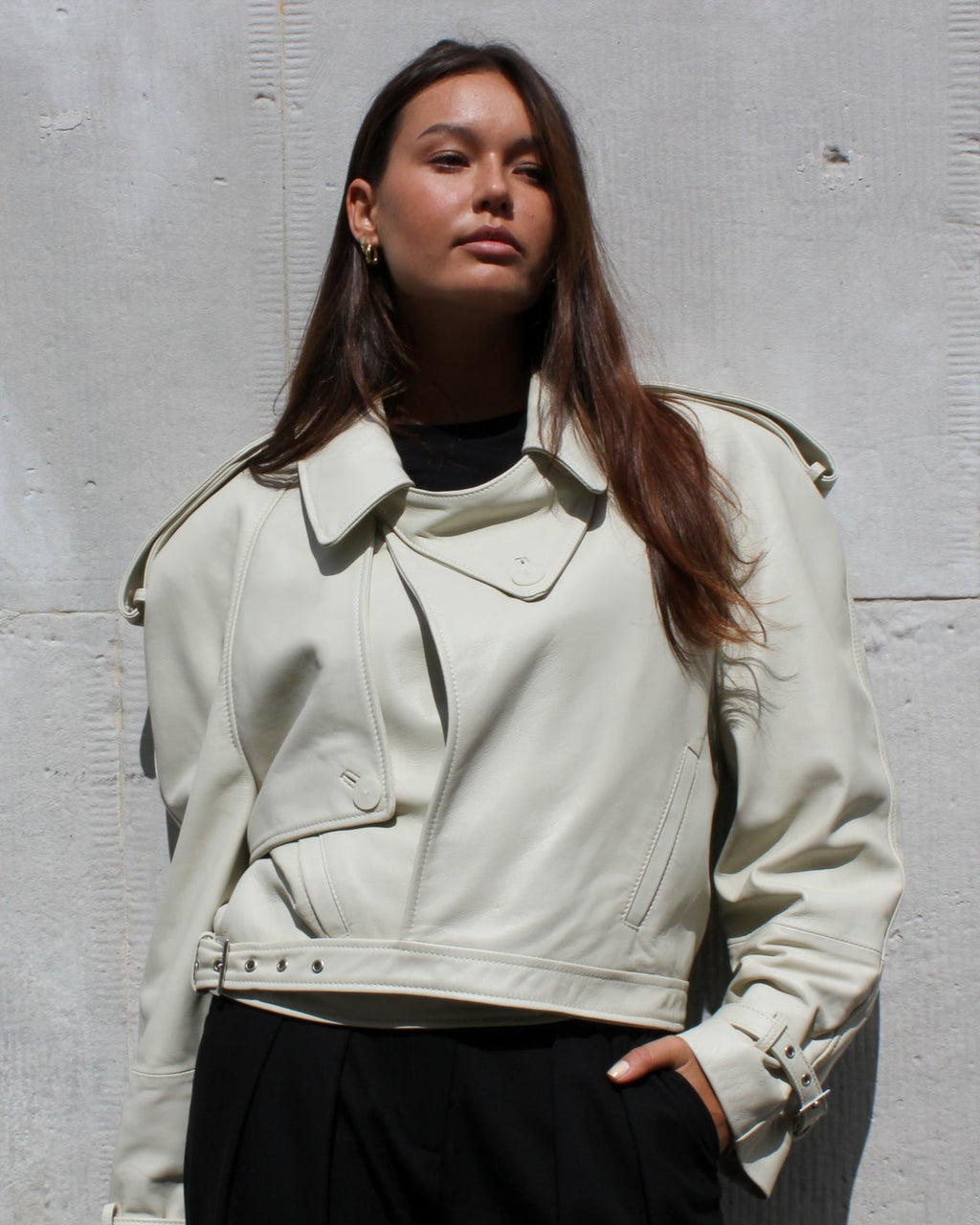 KURTKA KLERO BEIGE LECOLLET