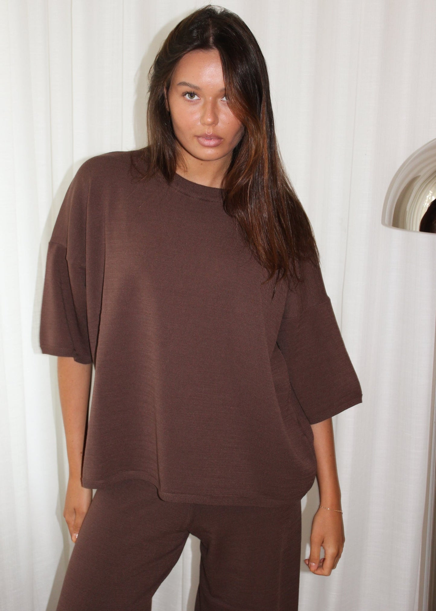 BLUZKA PENIDA BROWN LECOLLET