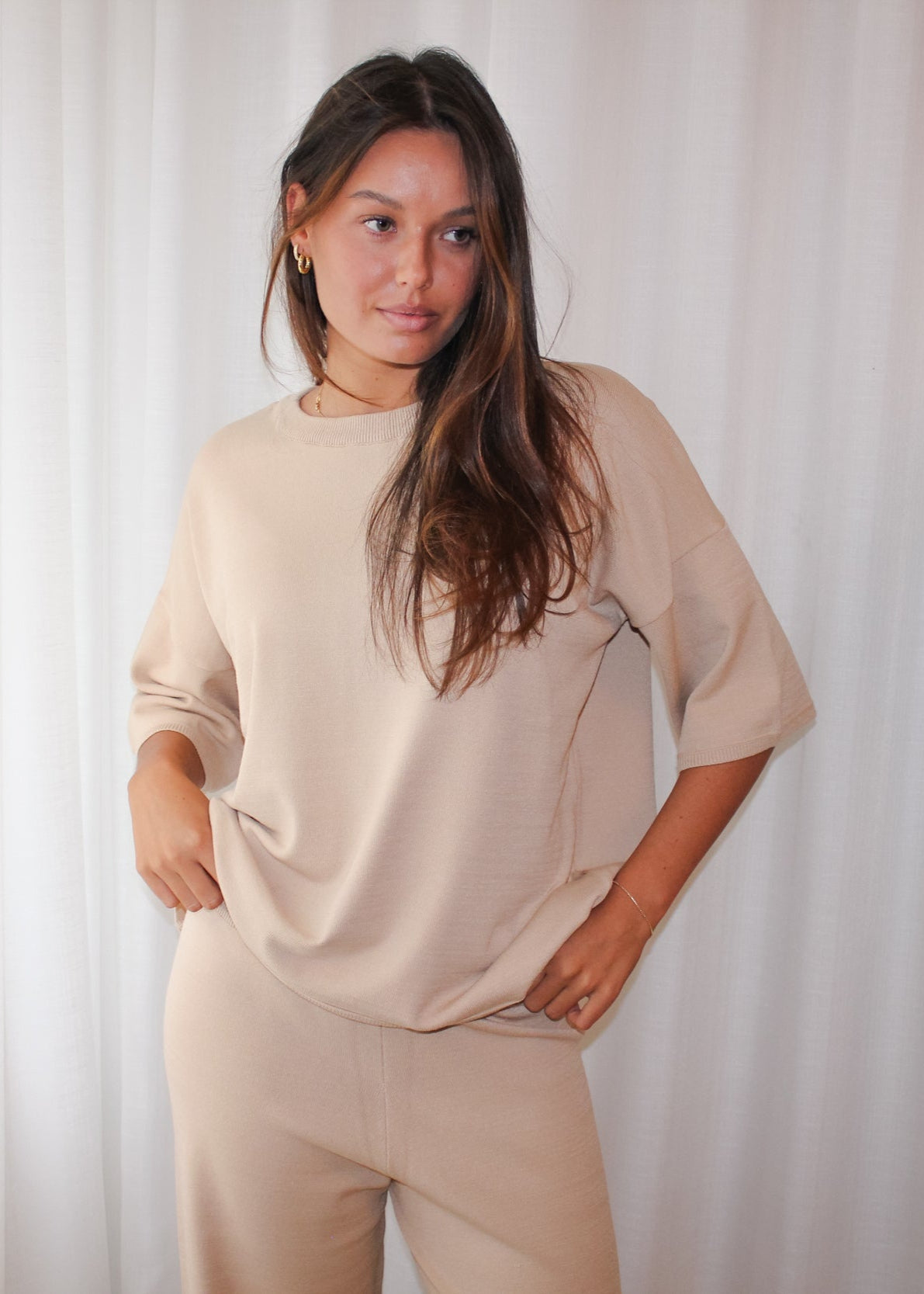 BLUZKA PENIDA BEIGE LECOLLET