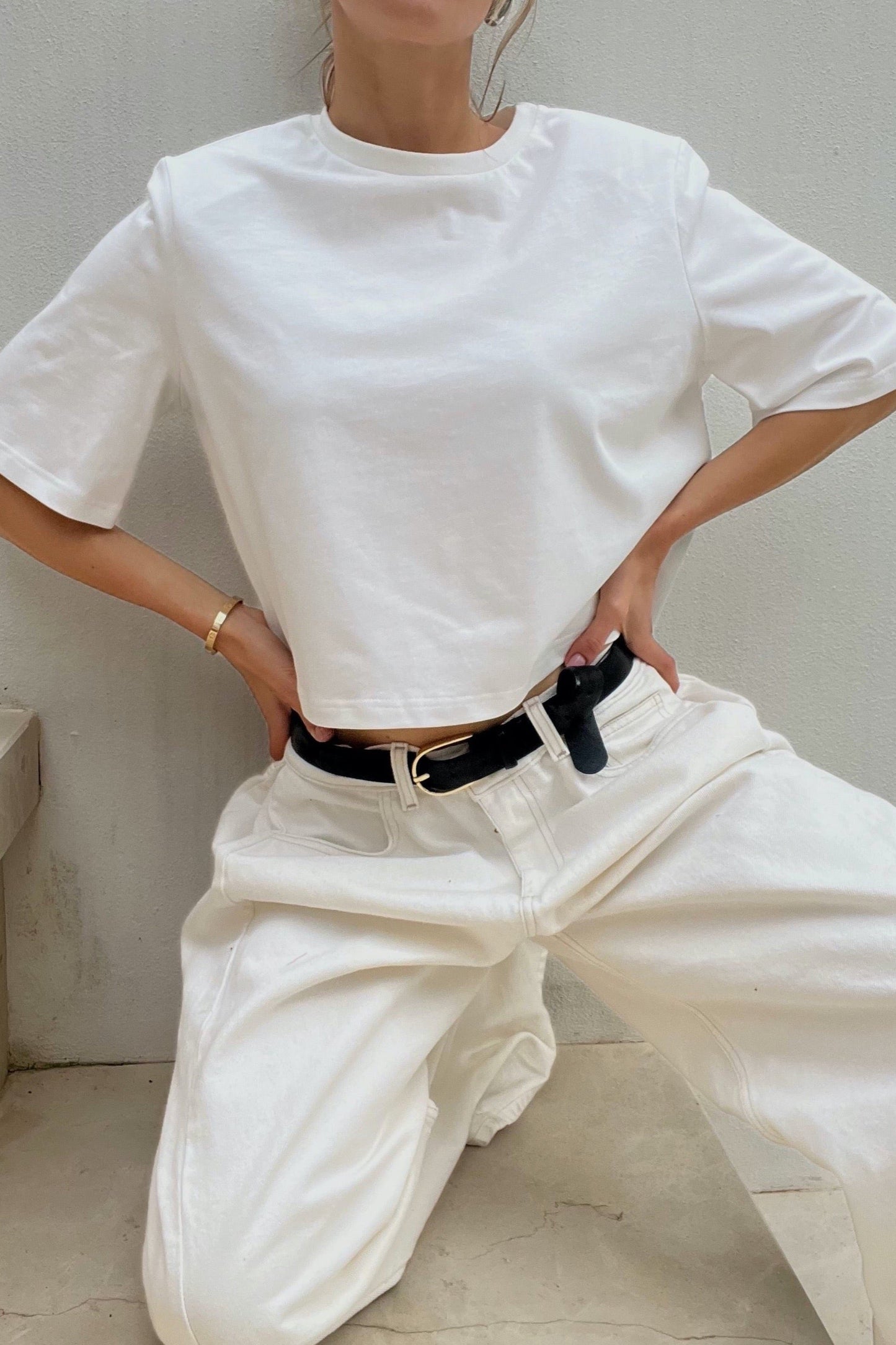 CROP TOP II MELANIA WHITE LeCollet