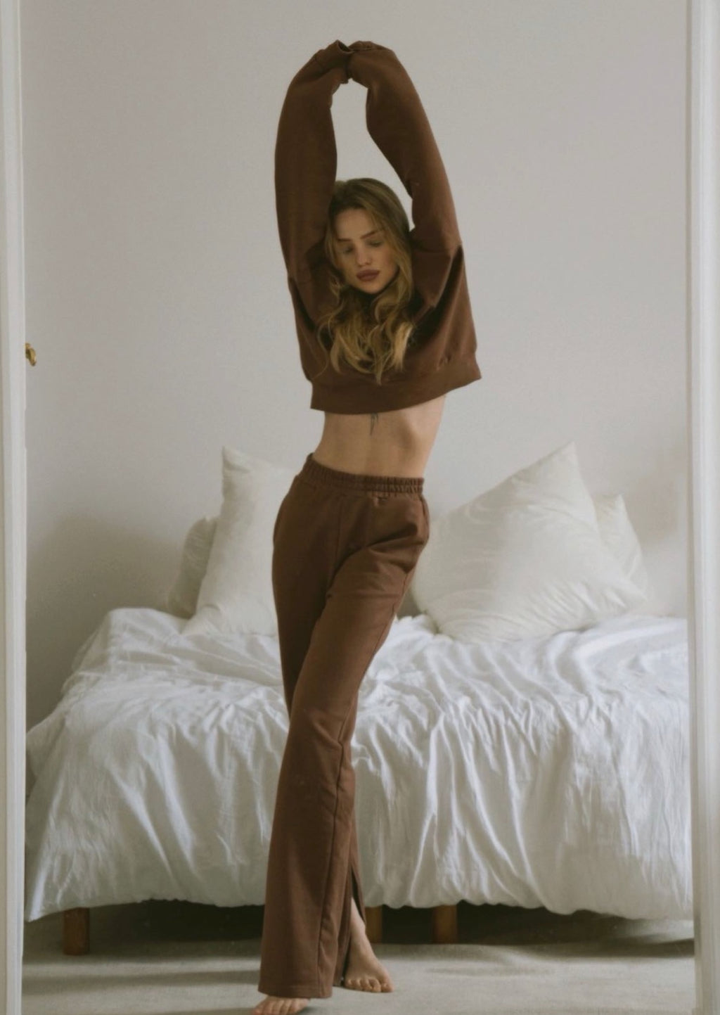 BAGGY PANTS BROWN LeCollet
