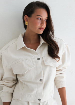 SIENA JACKET ECRU LECOLLET