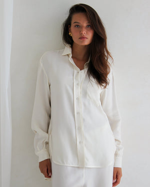 KOSZULA DAVIS CUPRO CREAM LECOLLET