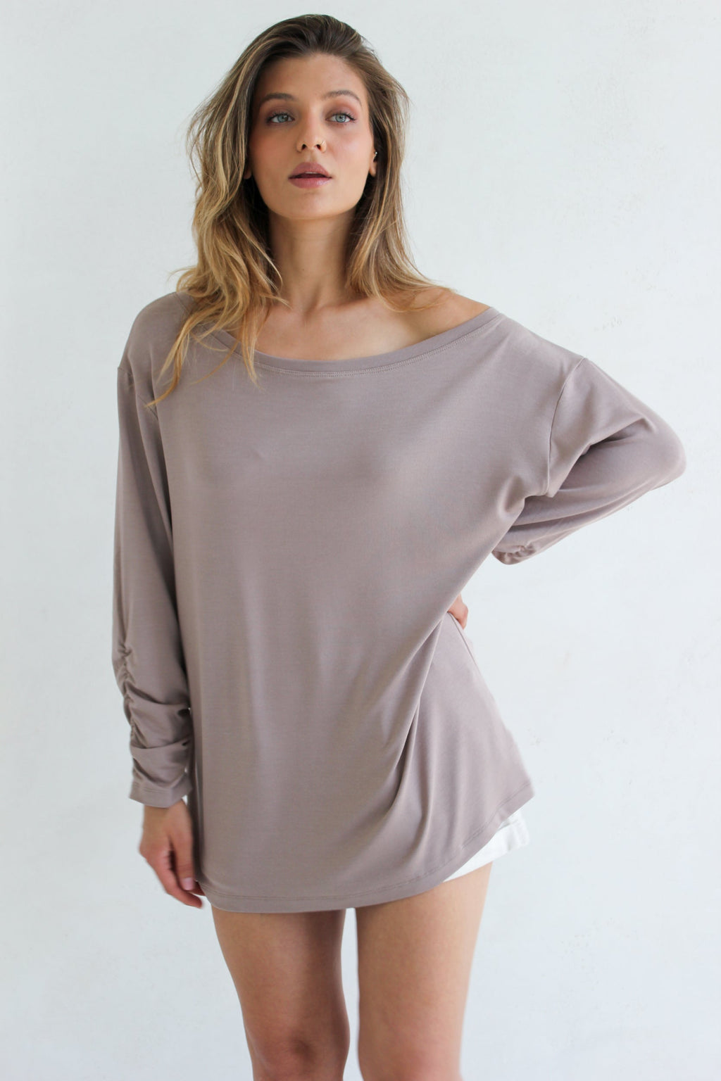 LONGSLEEVE MOLLY MOKKA LECOLLET