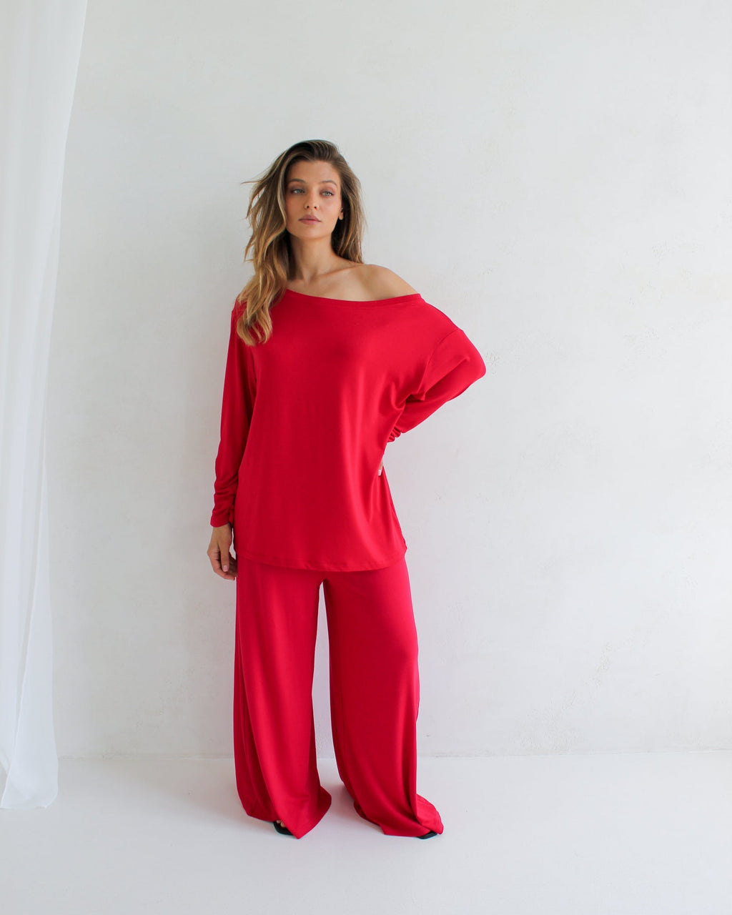 LONGSLEEVE MOLLY RED LECOLLET
