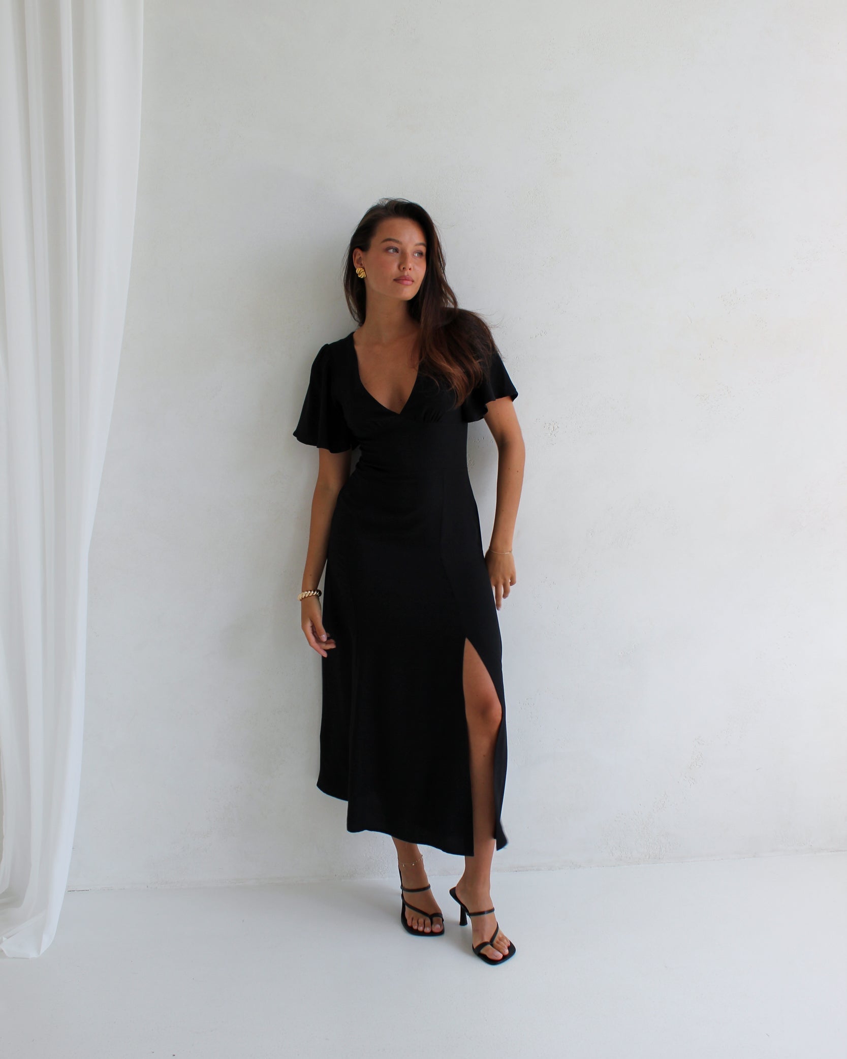 SUKIENKA ELLE BLACK LECOLLET