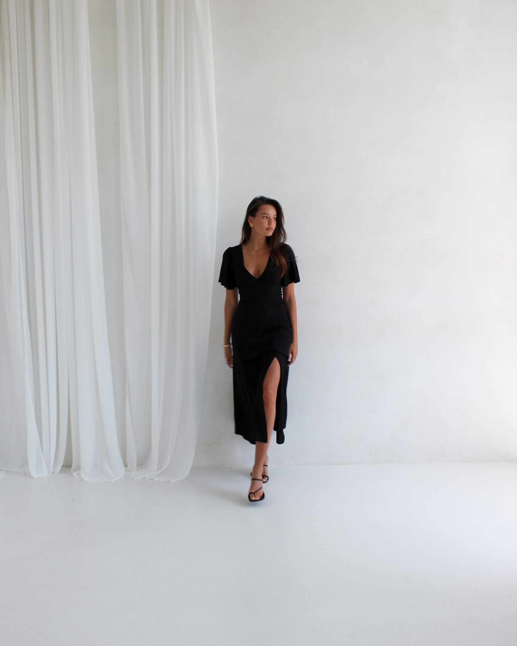 SUKIENKA ELLE BLACK LECOLLET