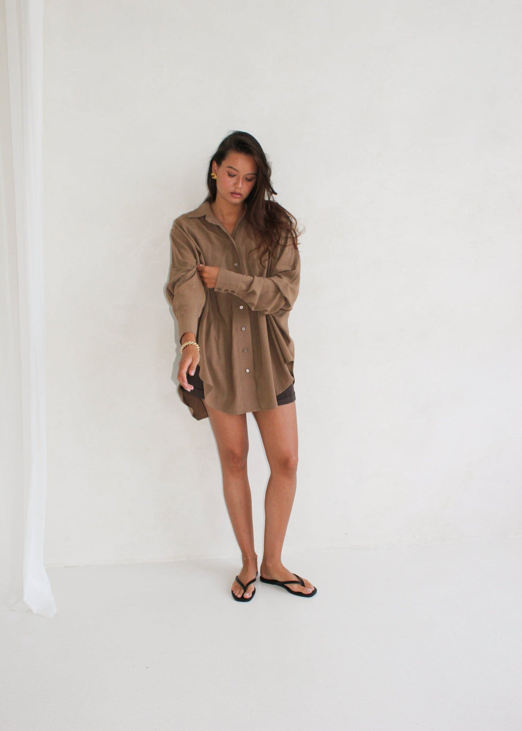KOSZULA SORIA NEW BROWN LECOLLET