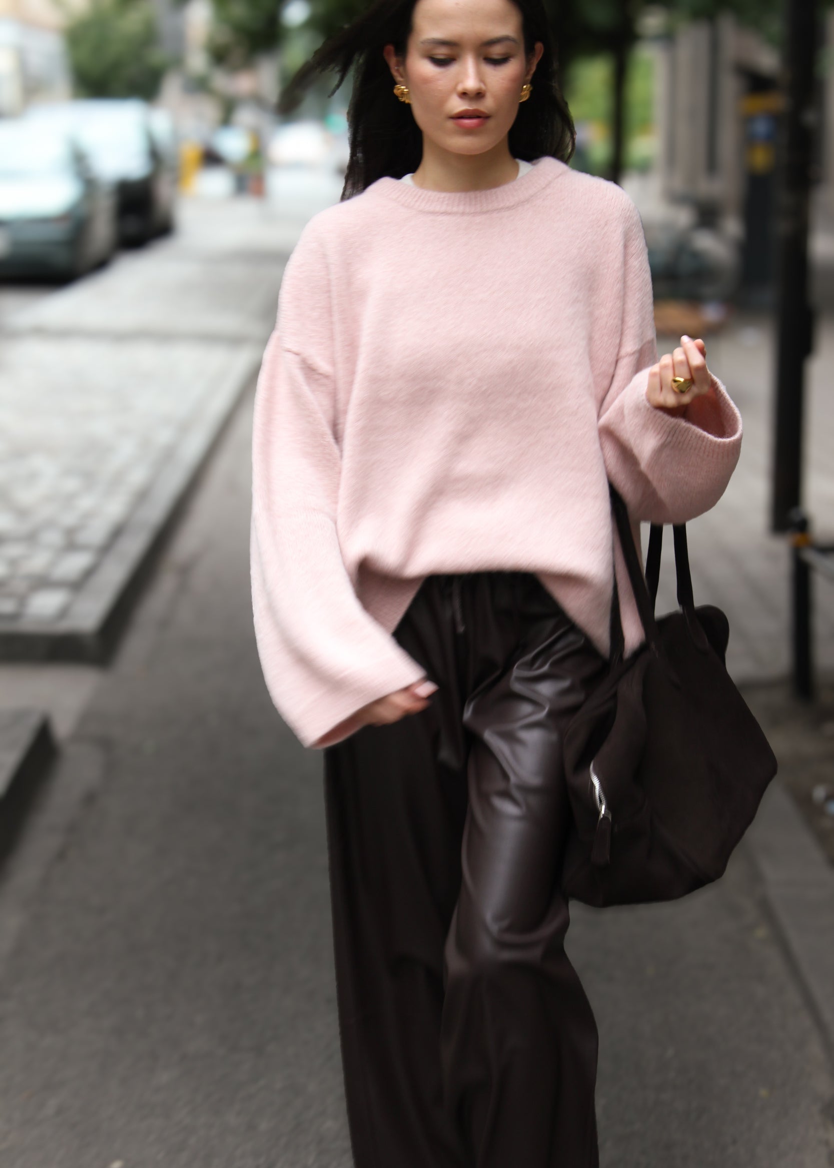 SWETER DIANA DIRTY PINK LECOLLET