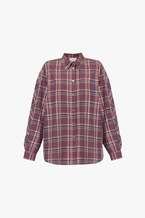 KOSZULA DYLAN AUBERGINE LECOLLET
