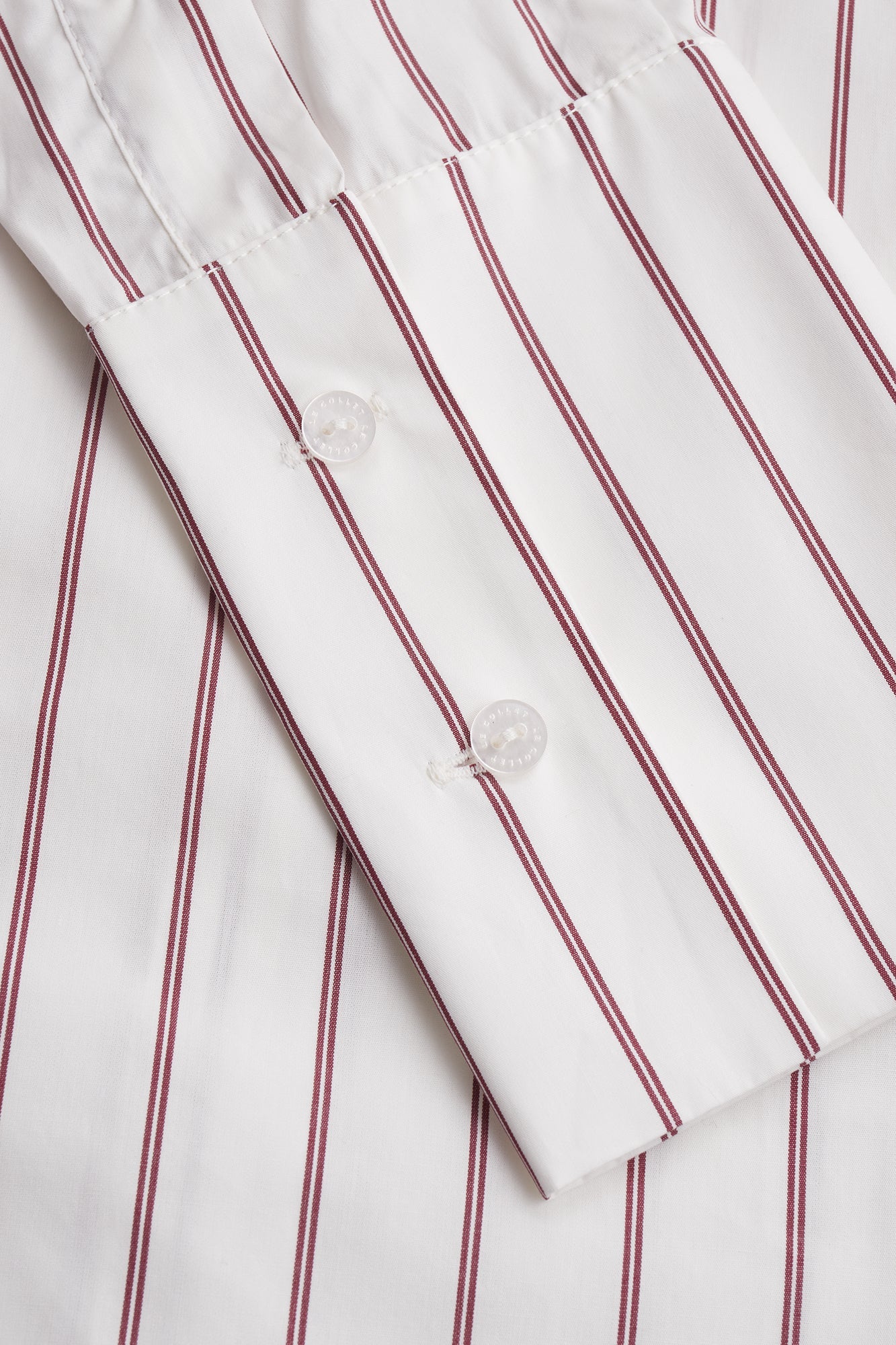KOSZULA AURELIA RED STRIPES LECOLLET