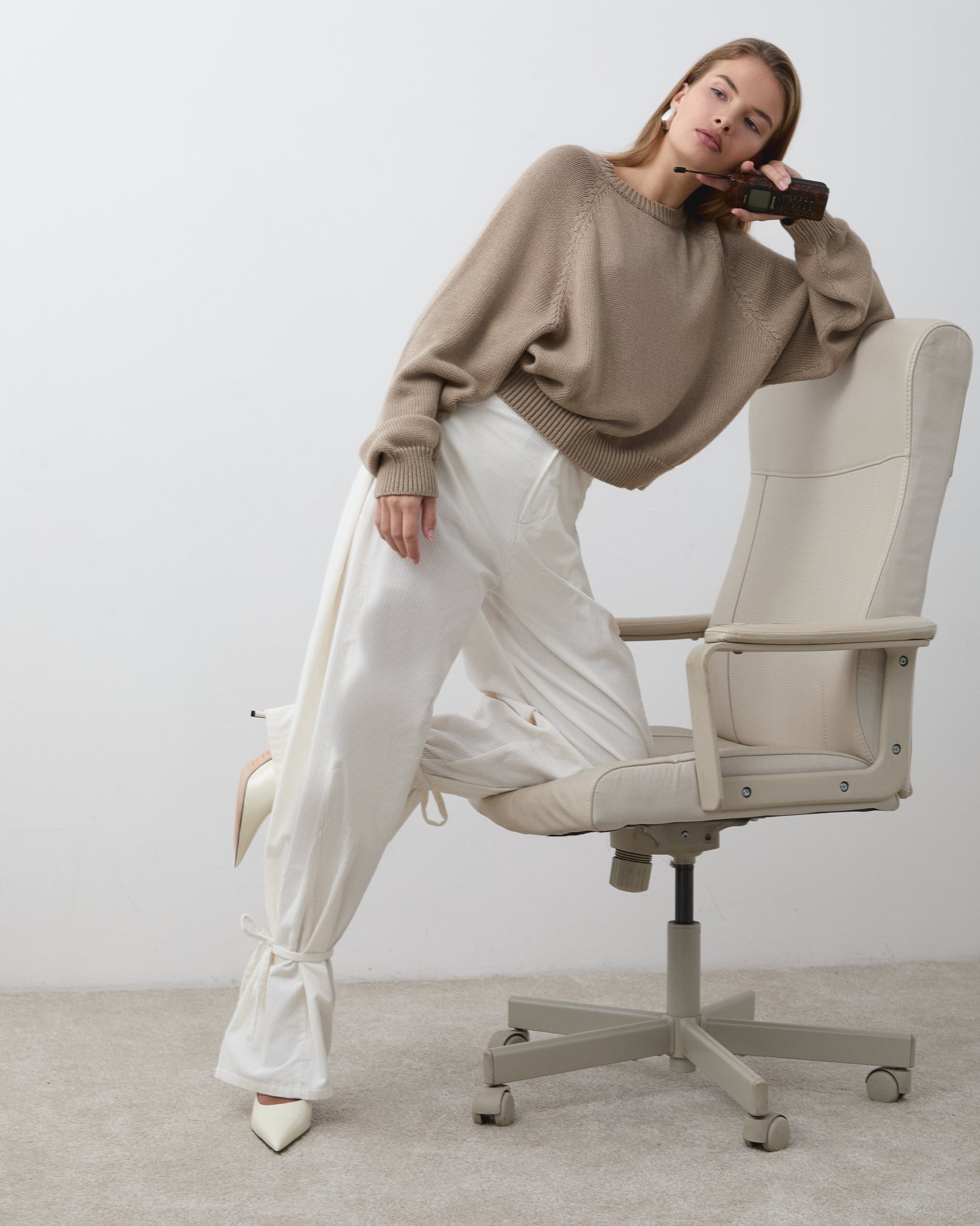 SWETER OTTAWA TAUPE LECOLLET