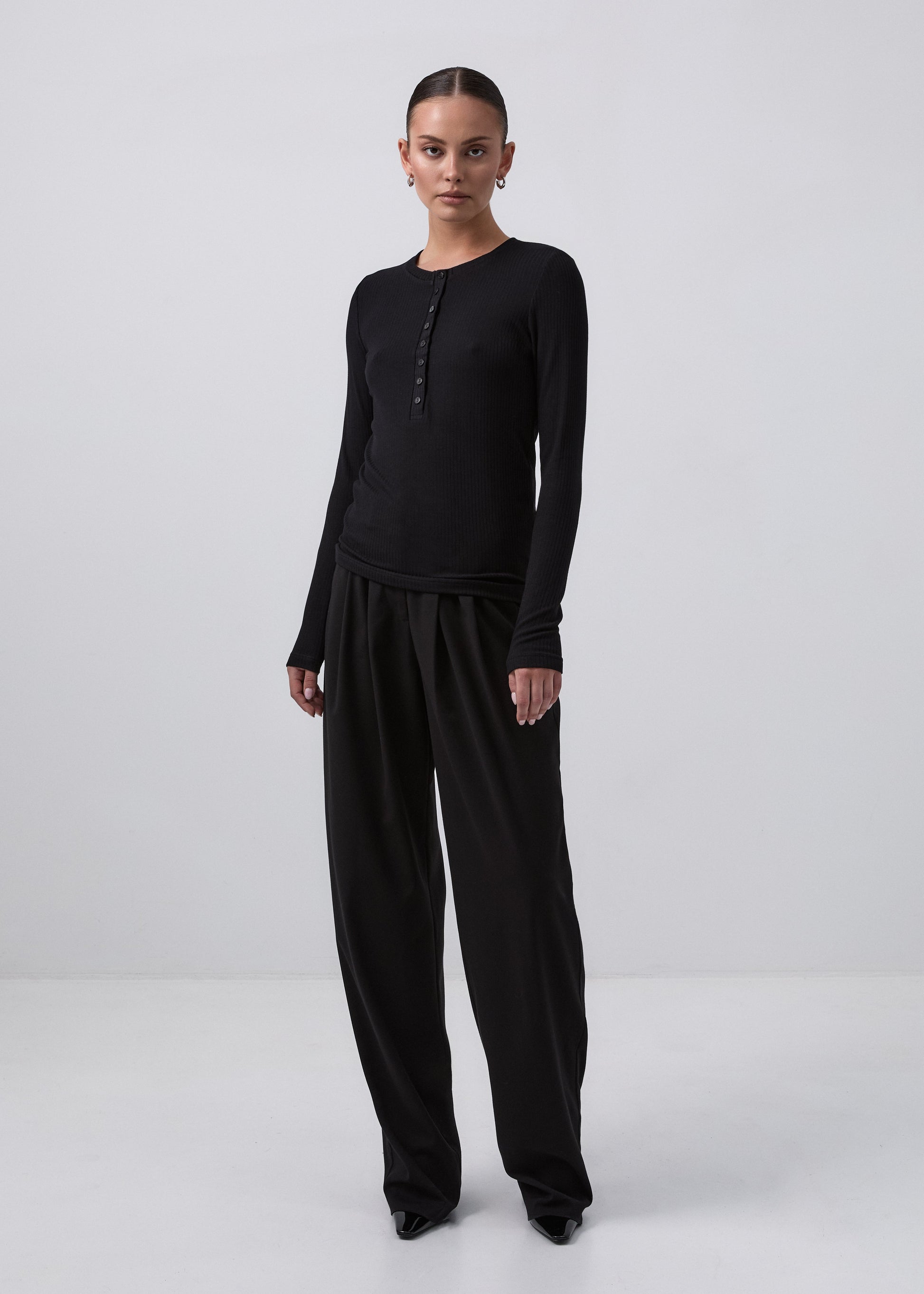 LONGSLEEVE TERESA BLACK LECOLLET