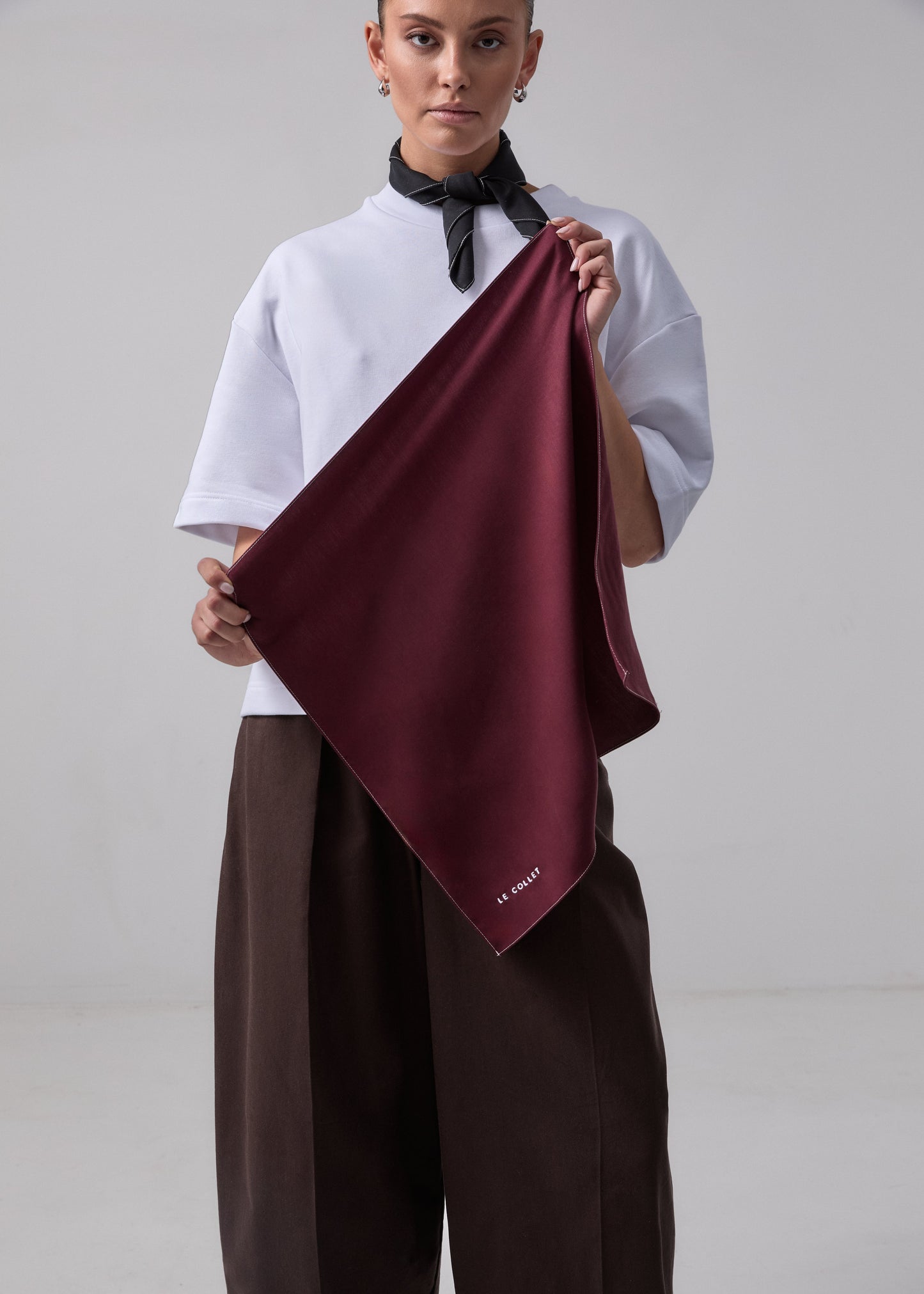 CHUSTA ARREA AUBERGINE LECOLLET