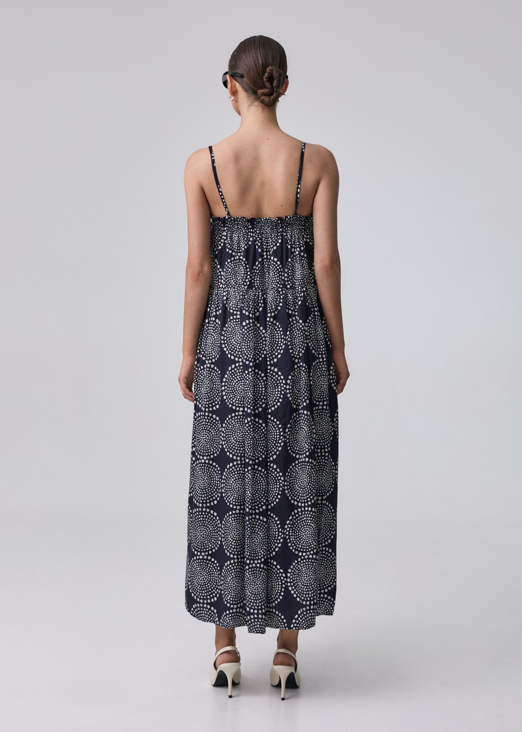 SUKIENKA ANTALYA MANDALA WHITE LECOLLET