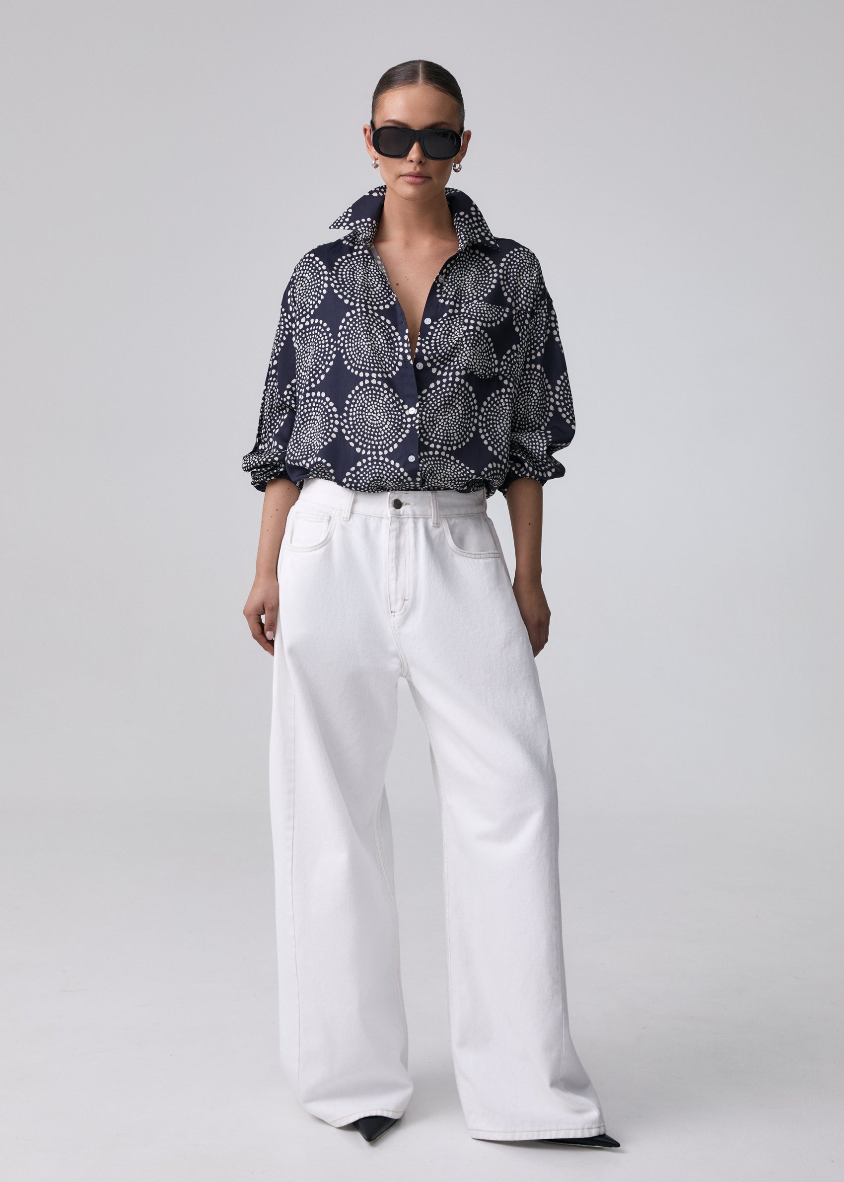 KOSZULA MONS II MANDALA WHITE LECOLLET