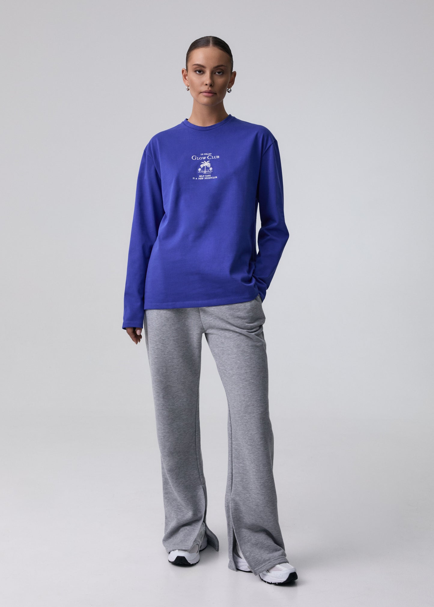 LONGSLEEVE ISABEL GLOW CLUB COBALT LECOLLET