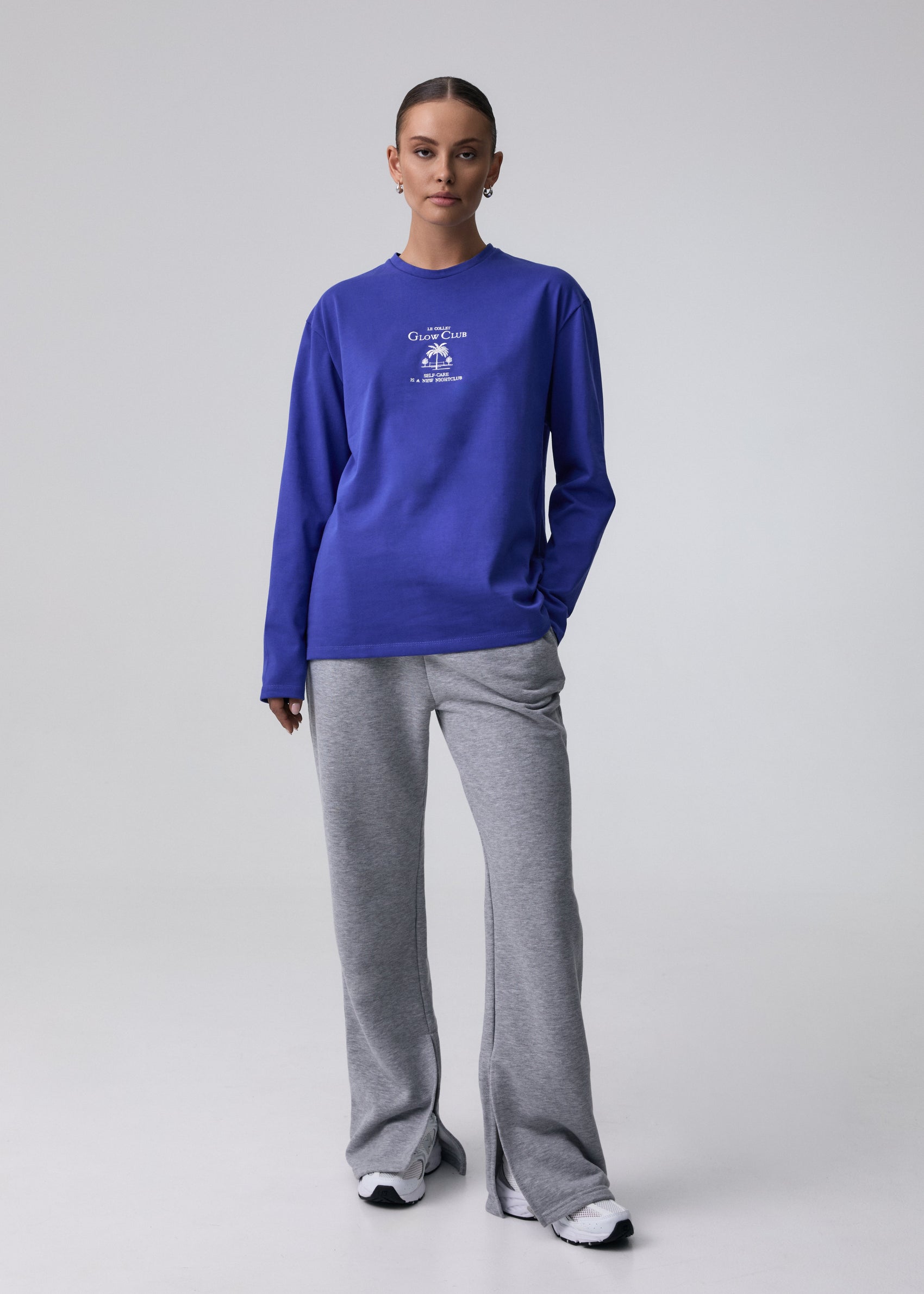 LONGSLEEVE ISABEL GLOW CLUB COBALT LECOLLET