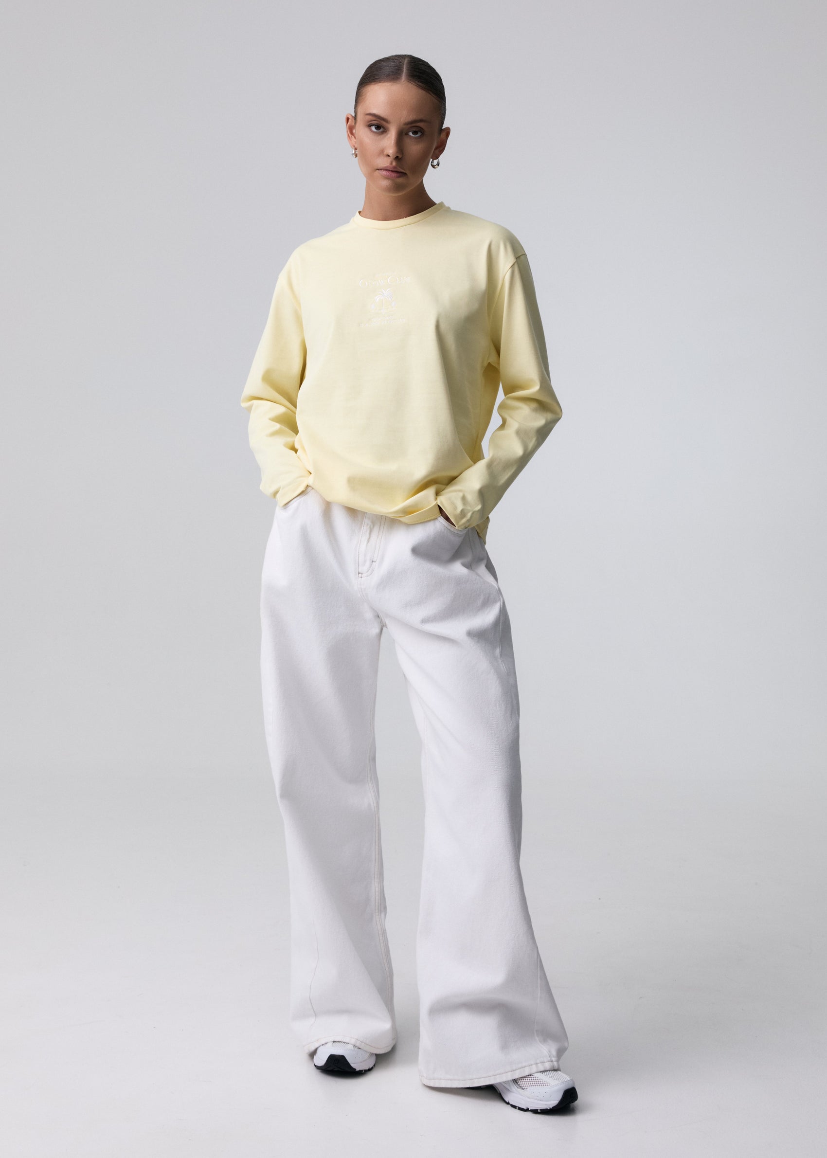 LONGSLEEVE ISABEL GLOW CLUB YELLOW PASTEL LECOLLET