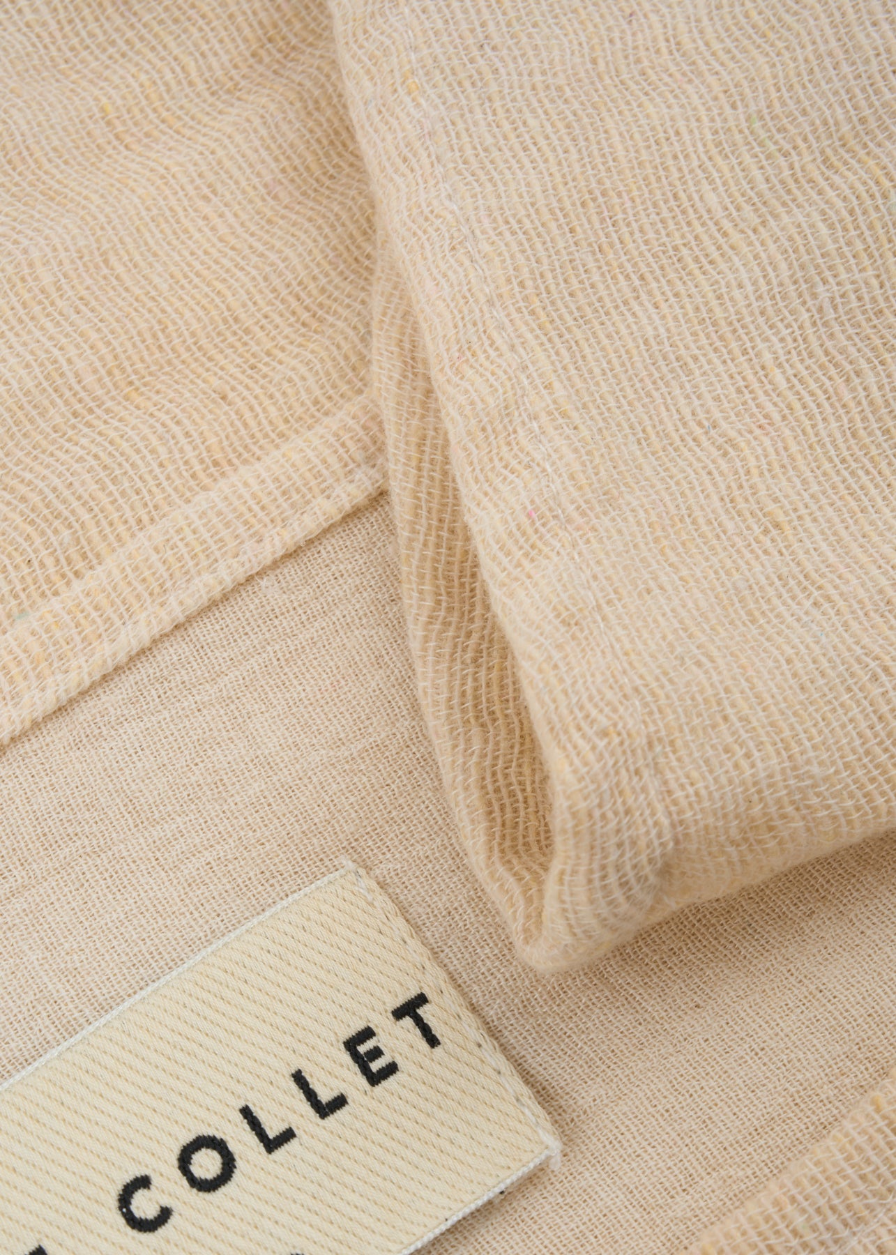 SARA TOP MUSLIN VINTAGE ECRU LECOLLET