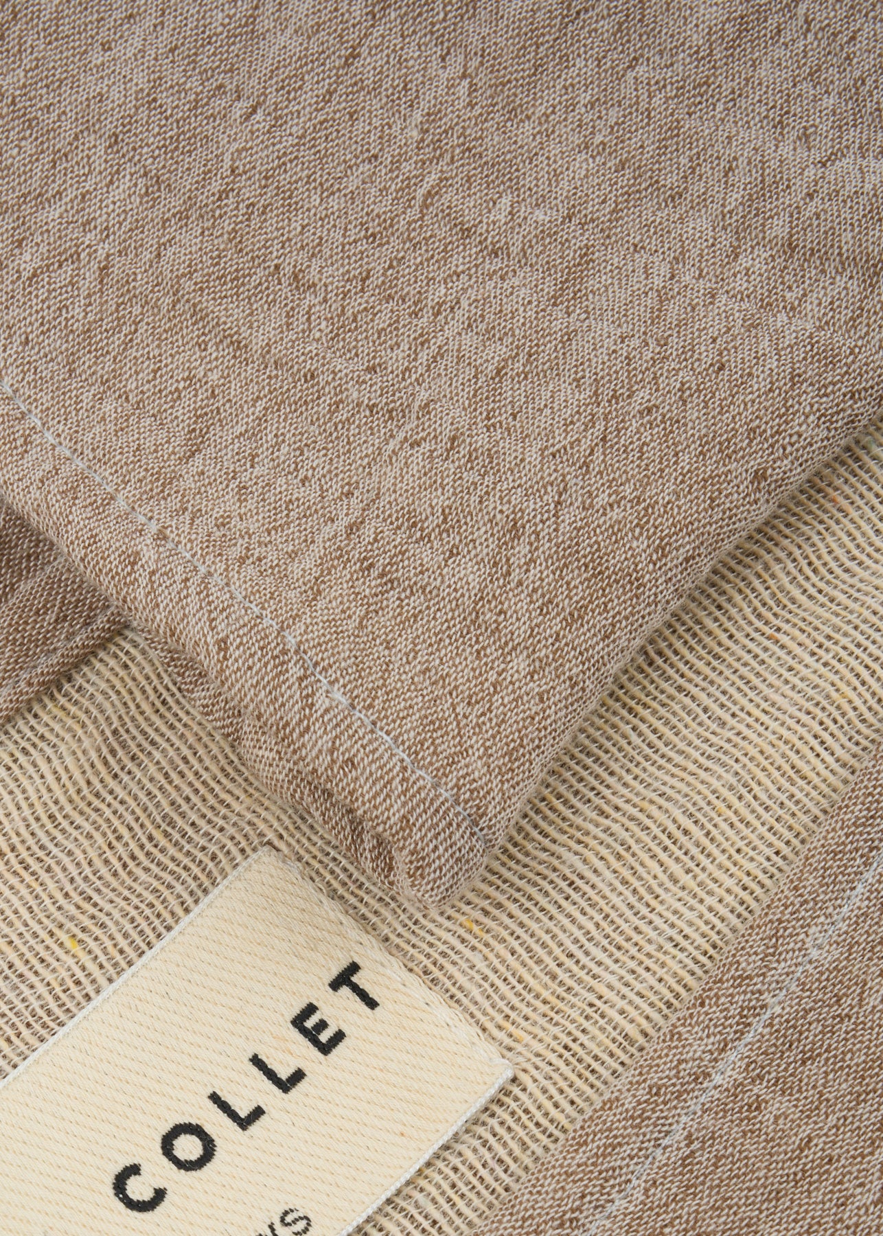 SARA TOP MUSLIN VINTAGE SAND LECOLLET