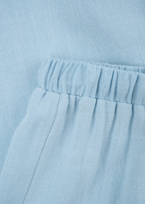 LOTUS LINEN BLUE LECOLLET